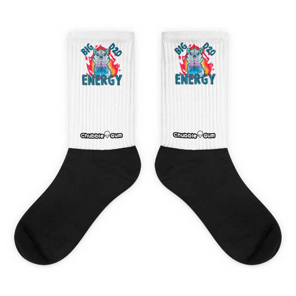 BIG D 20 ENERGY - Socks - ChubbleGumLLC