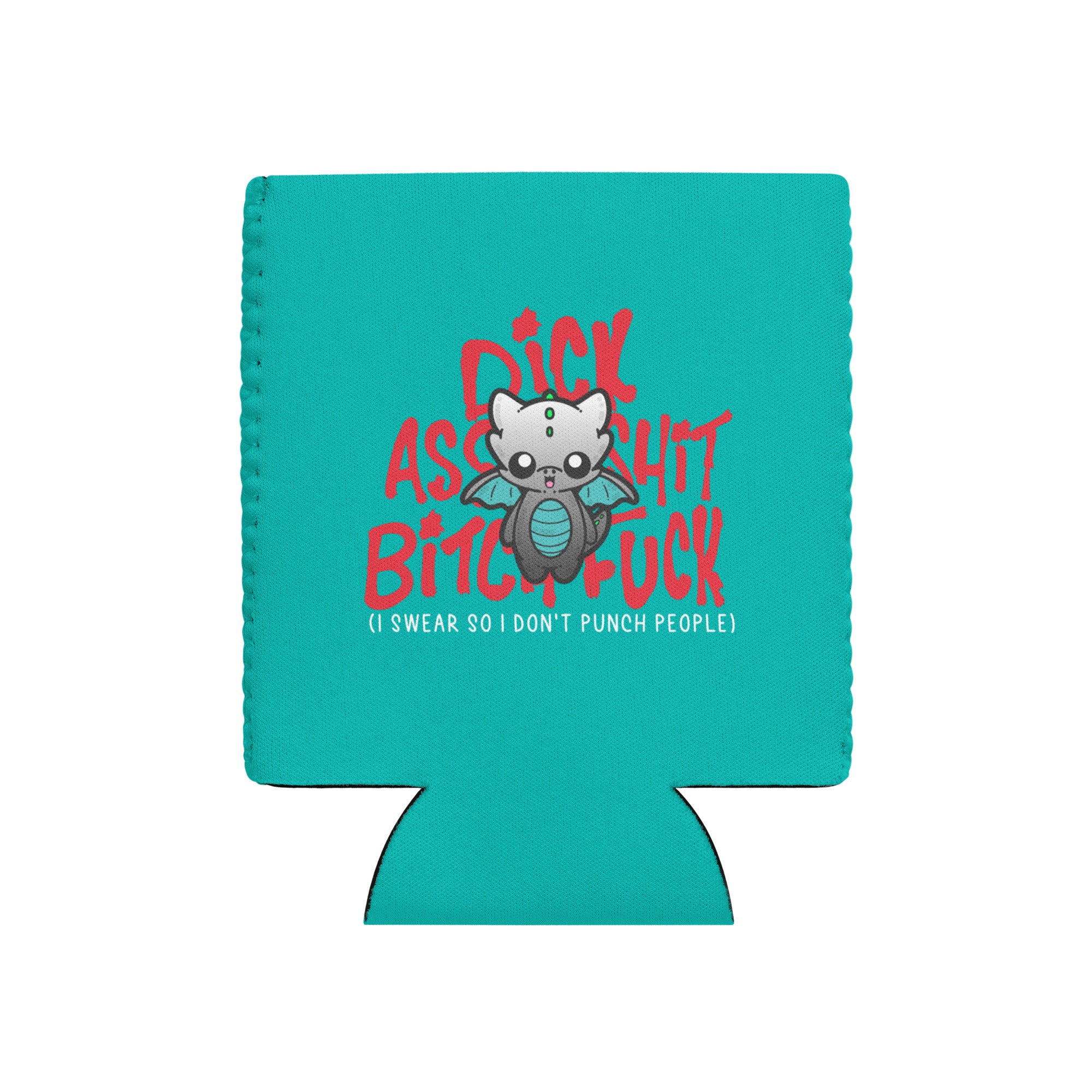 I SWEAR SO I DONT PUNCH PEOPLE - 12 oz Koozie