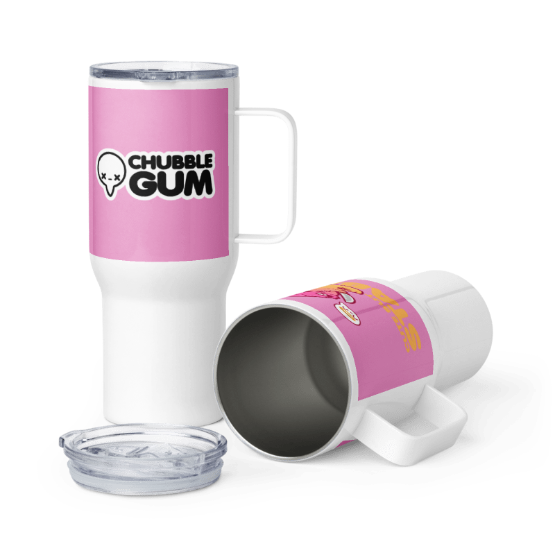 CUTE BUT STABBY - 25 oz Travel Mug - ChubbleGumLLC