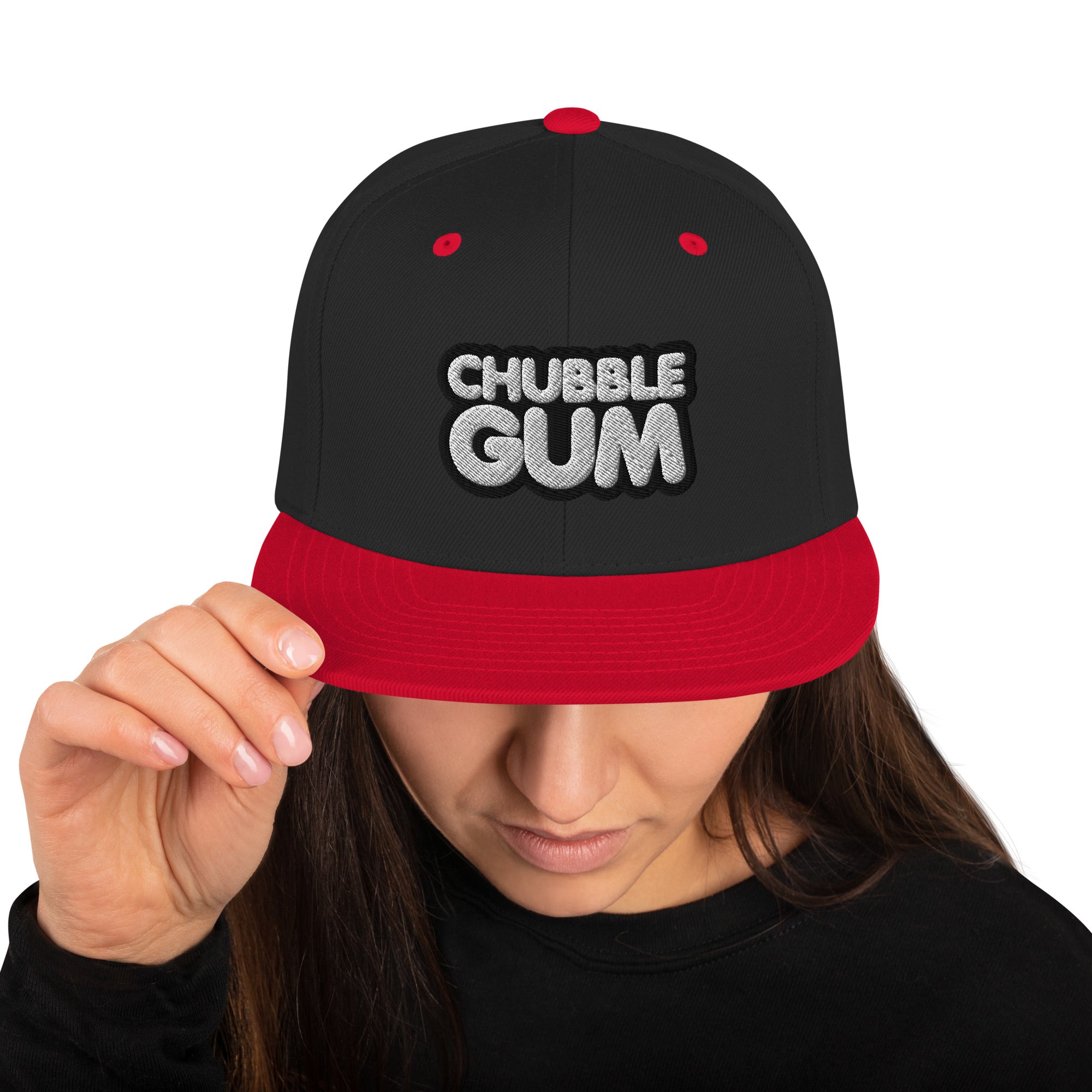 STACKED - Snapback Hat - ChubbleGumLLC