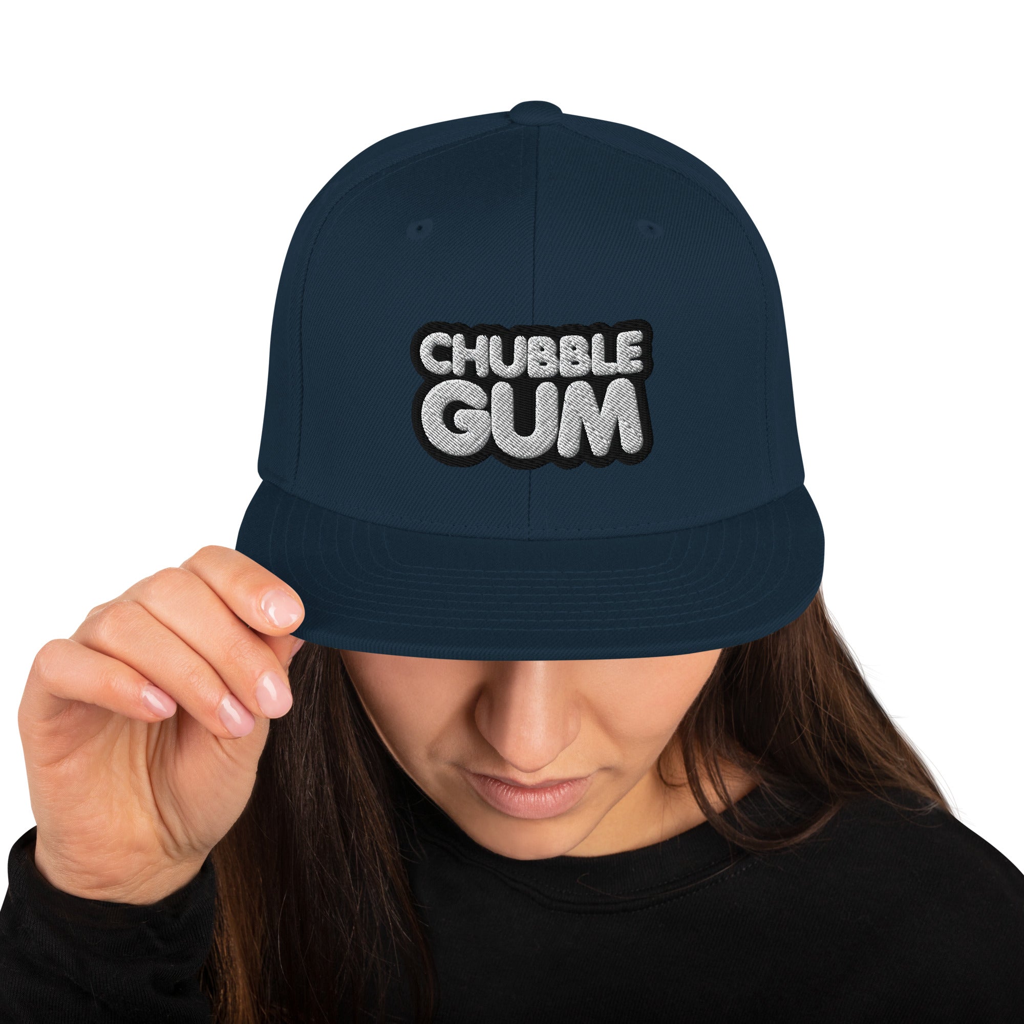 STACKED - Snapback Hat - ChubbleGumLLC
