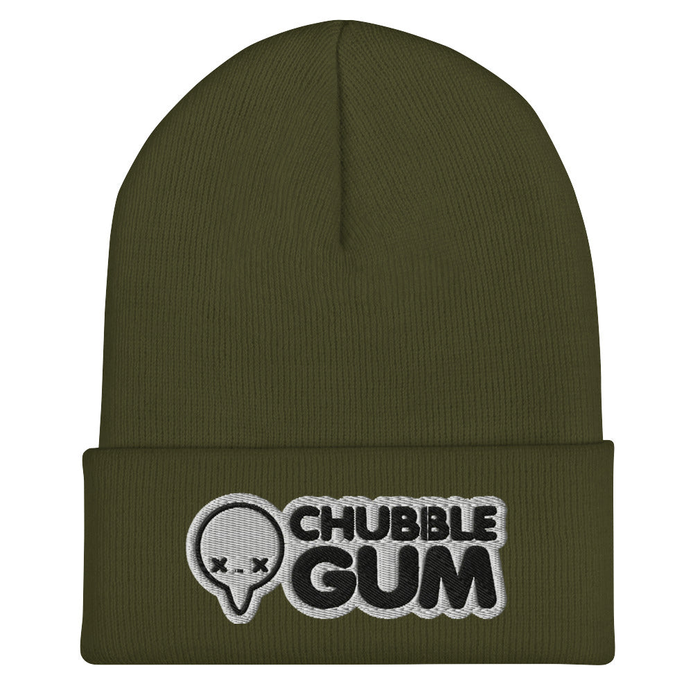 BOTH LOGOS - Cuffed Beanie - ChubbleGumLLC