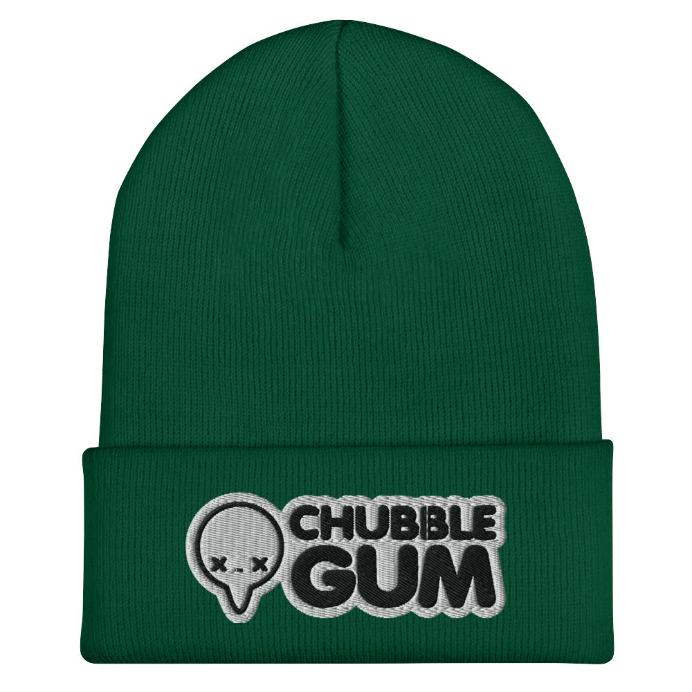 BOTH LOGOS - Cuffed Beanie - ChubbleGumLLC