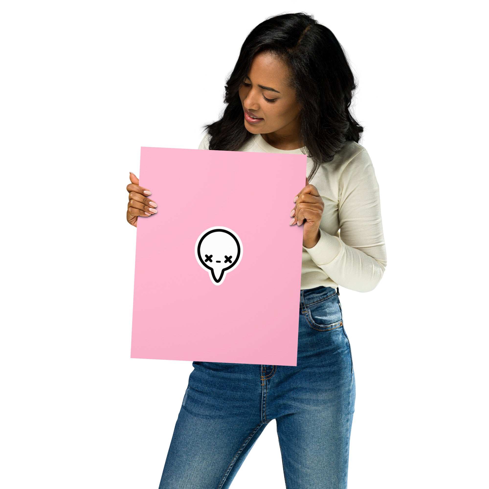 BUBBLE - PINK - Poster 11 in X 14 in - ChubbleGumLLC