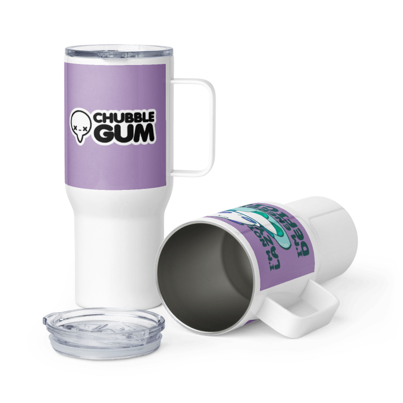 IM NOT LAZY - Travel Mug - ChubbleGumLLC
