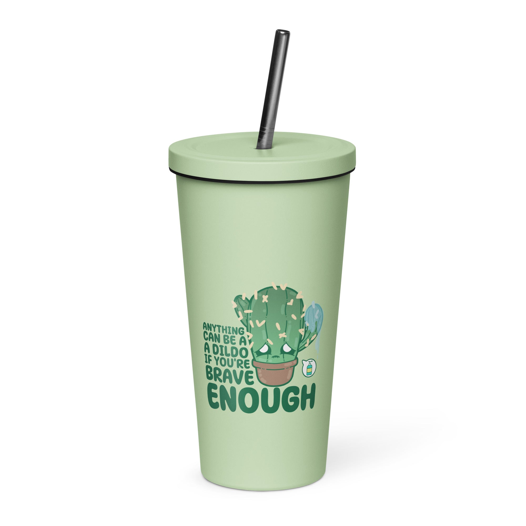 ANYTHING CAN BE A DILDO - Insulated Tumbler