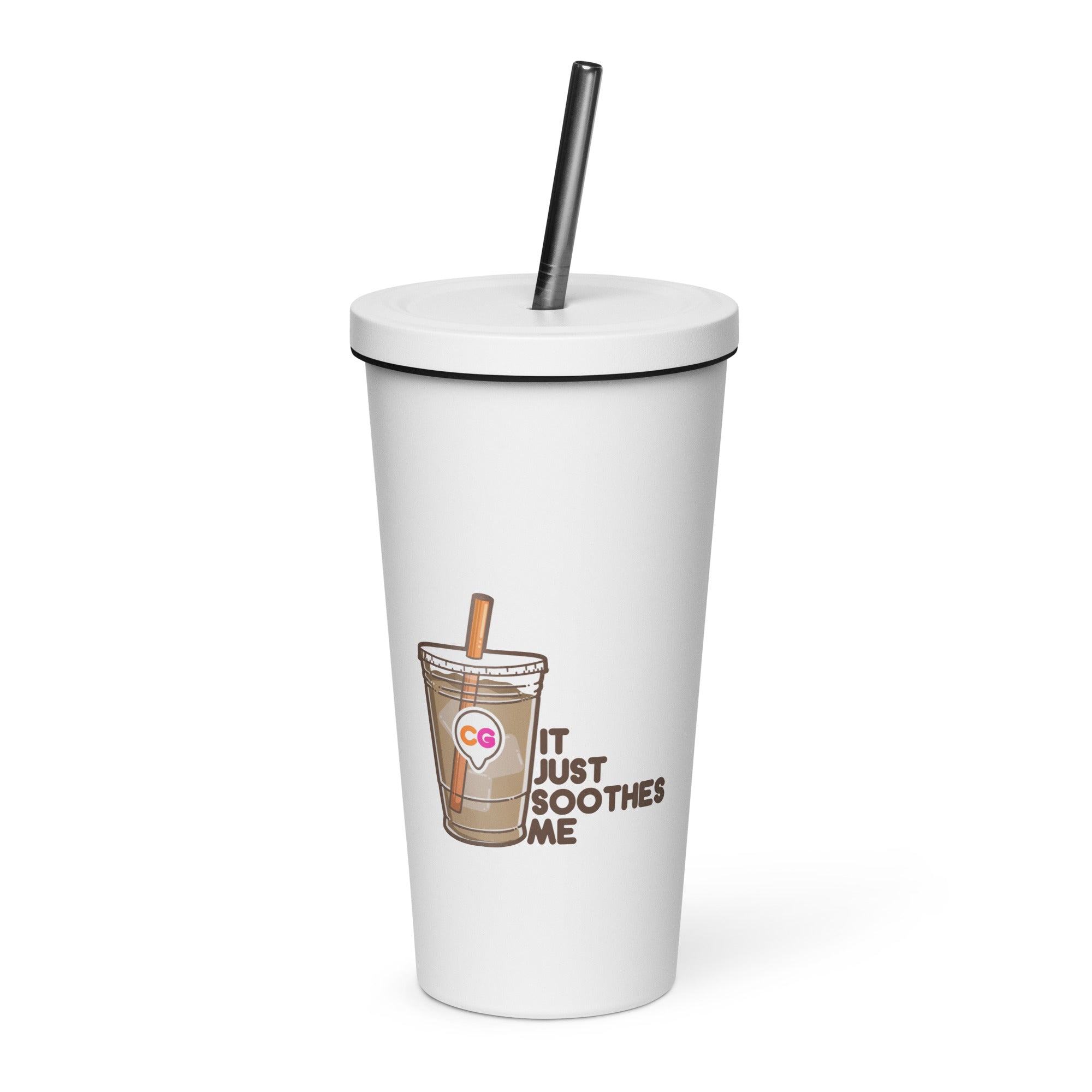 IT JUST SOOTHES ME - Insulated Tumbler - ChubbleGumLLC