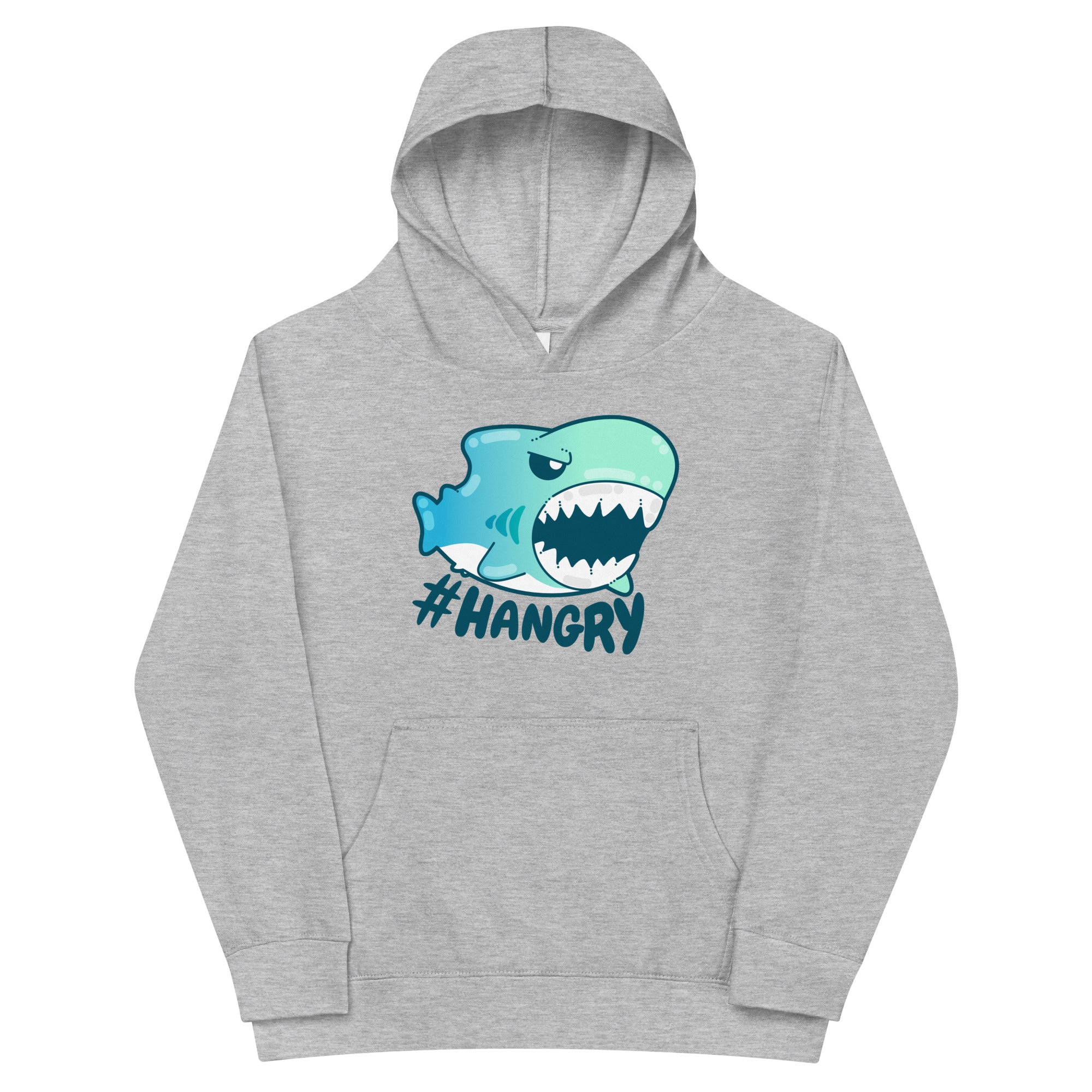 #HANGRY - Kids Fleece Hoodie - ChubbleGumLLC