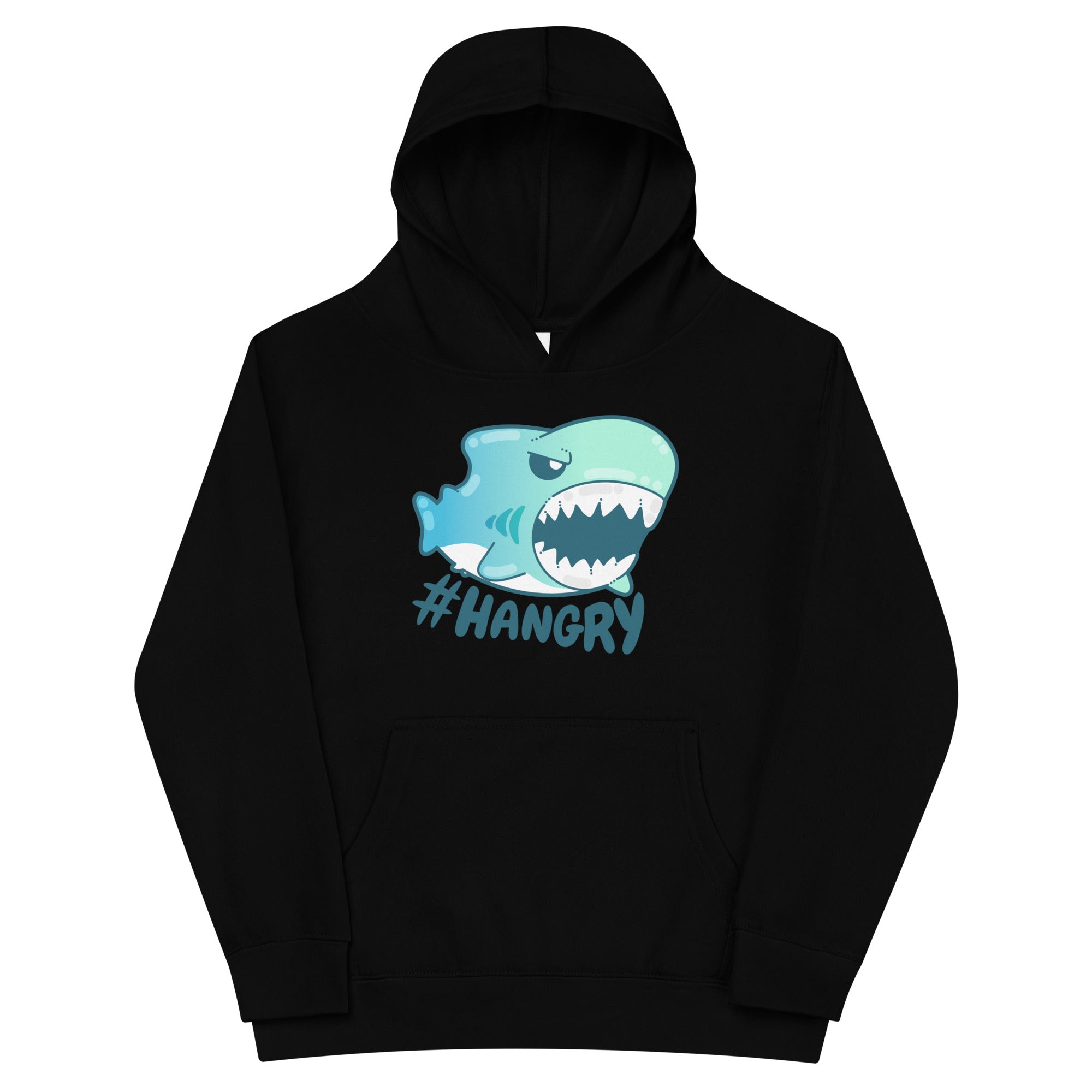 #HANGRY - Kids Fleece Hoodie - ChubbleGumLLC