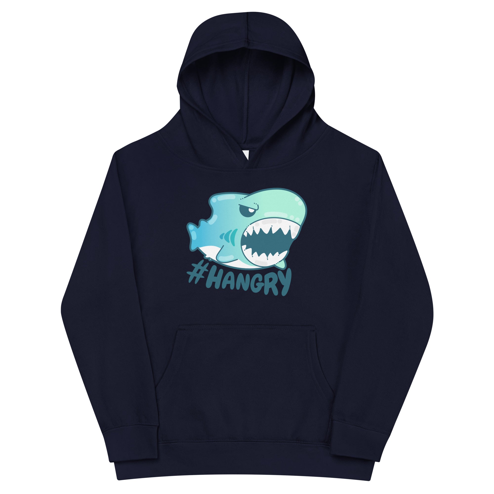 #HANGRY - Kids Fleece Hoodie - ChubbleGumLLC