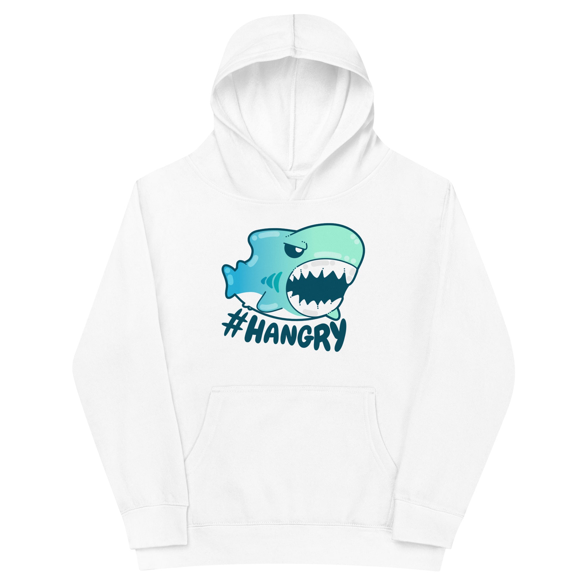 #HANGRY - Kids Fleece Hoodie - ChubbleGumLLC
