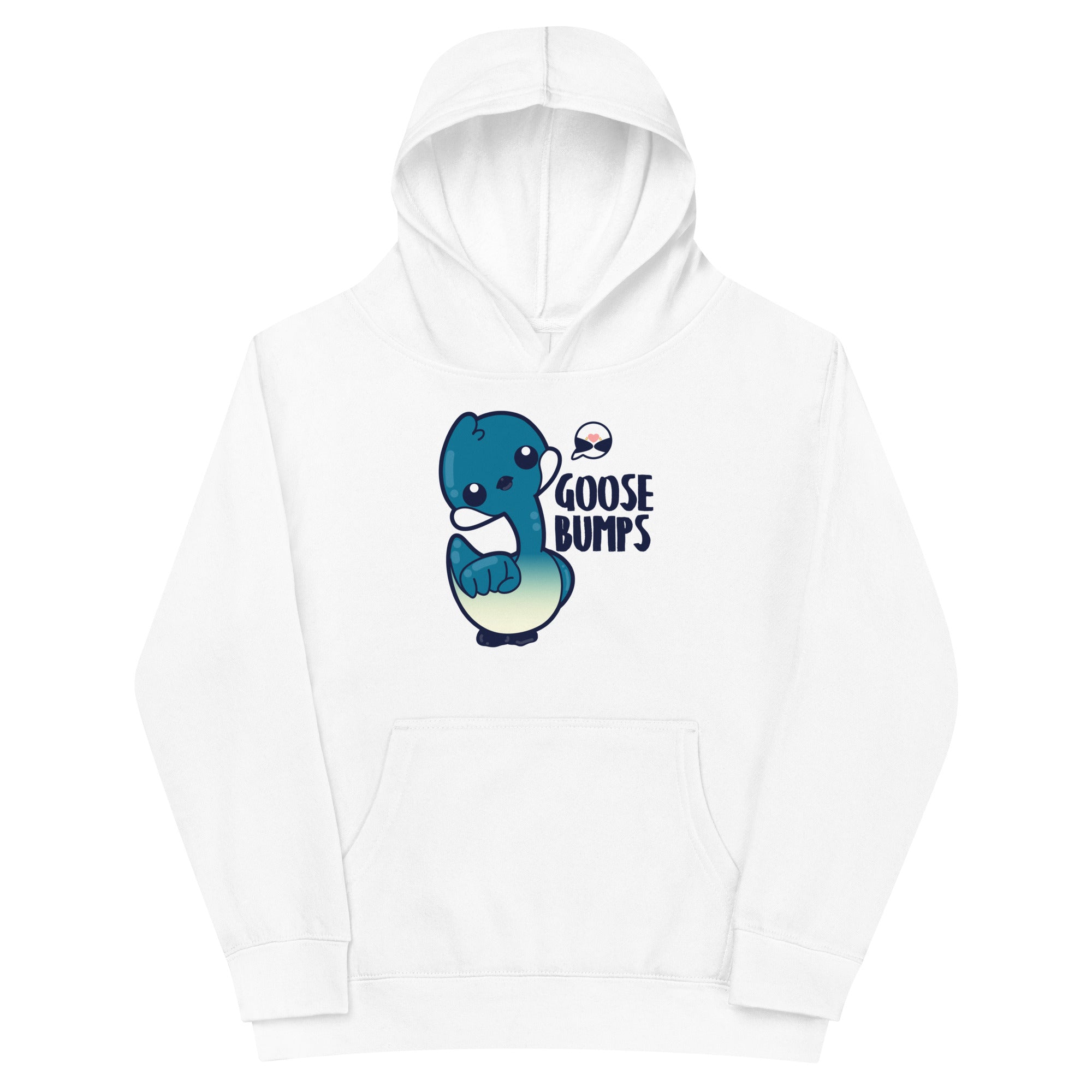 GOOSE BUMPS - Kids Fleece Hoodie - ChubbleGumLLC