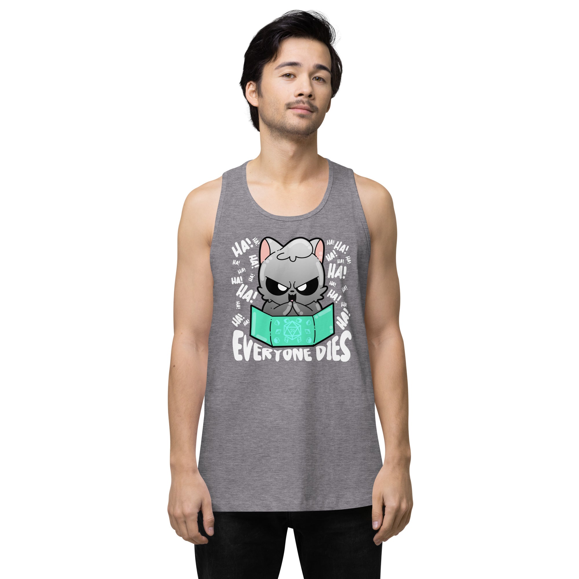 EVERYONE DIES - Tank Top - ChubbleGumLLC