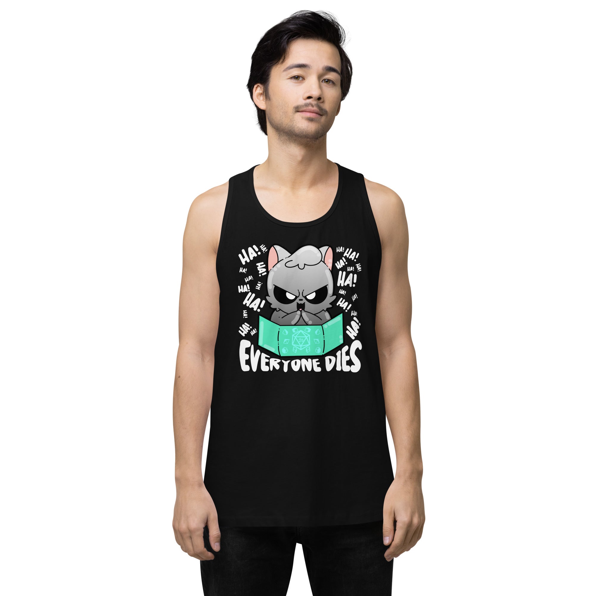 EVERYONE DIES - Tank Top - ChubbleGumLLC