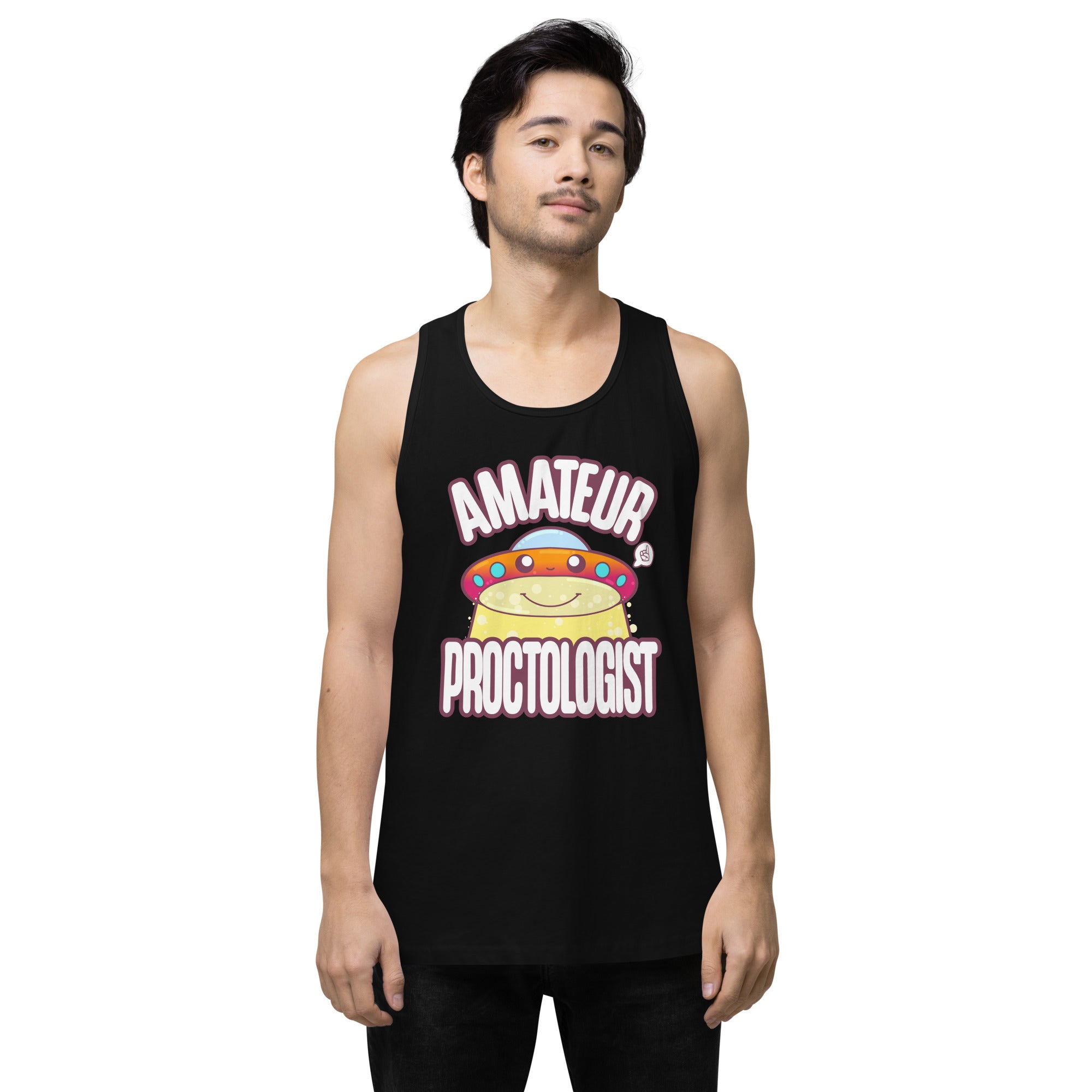AMATEUR PROCTOLOGIST - Premium Tank Top - ChubbleGumLLC