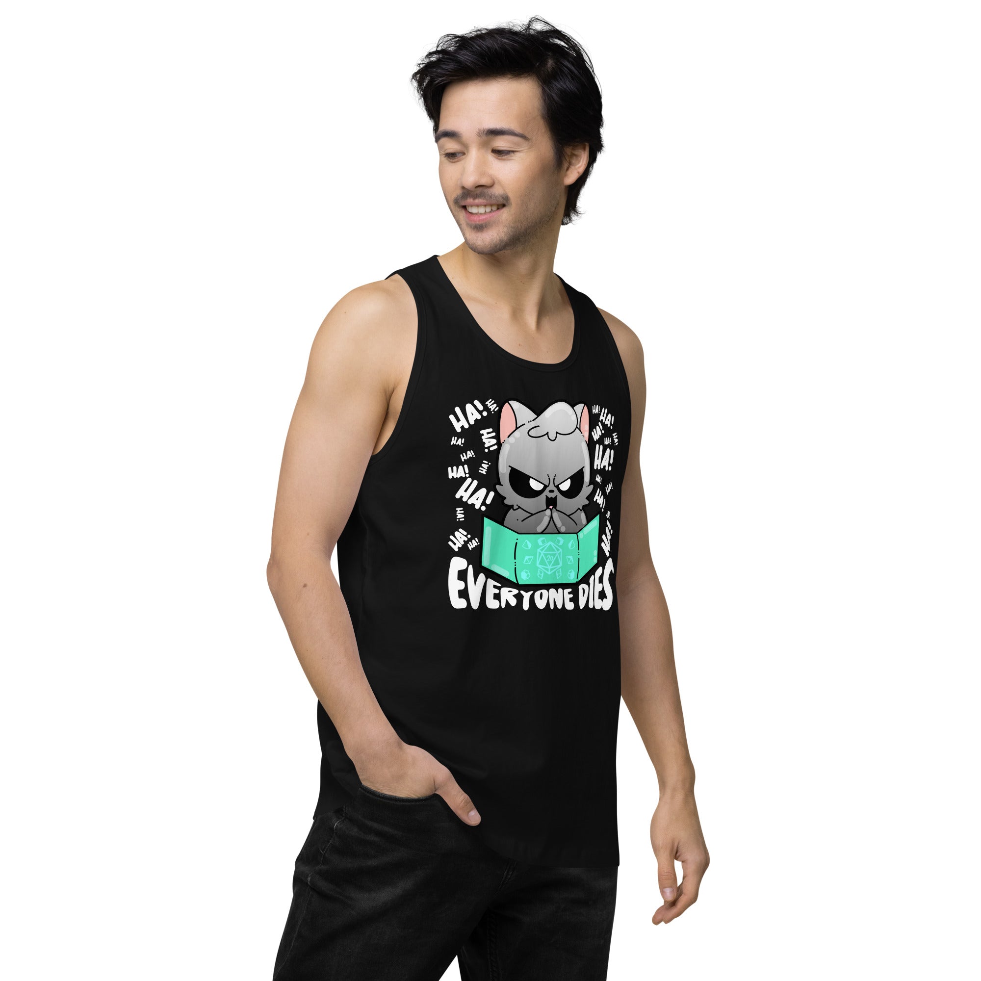 EVERYONE DIES - Tank Top - ChubbleGumLLC