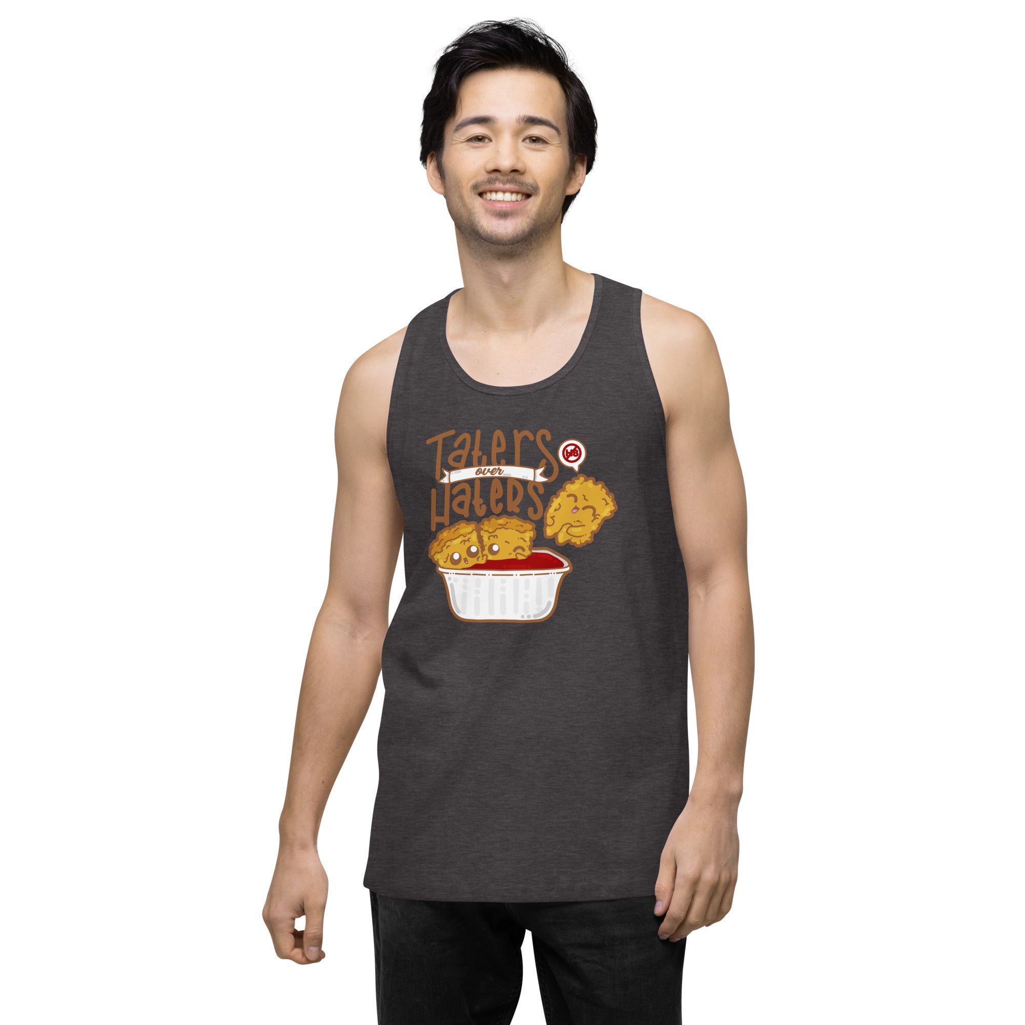 TATERS OVER HATERS - Premium Tank Top - ChubbleGumLLC