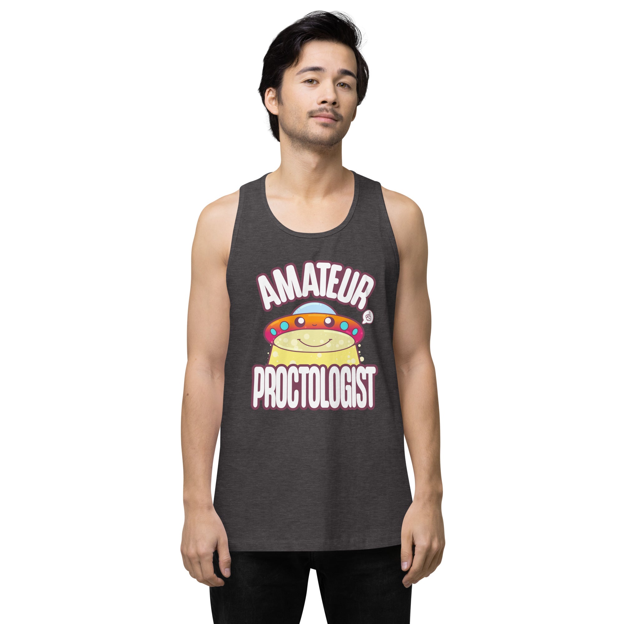 AMATEUR PROCTOLOGIST - Premium Tank Top - ChubbleGumLLC