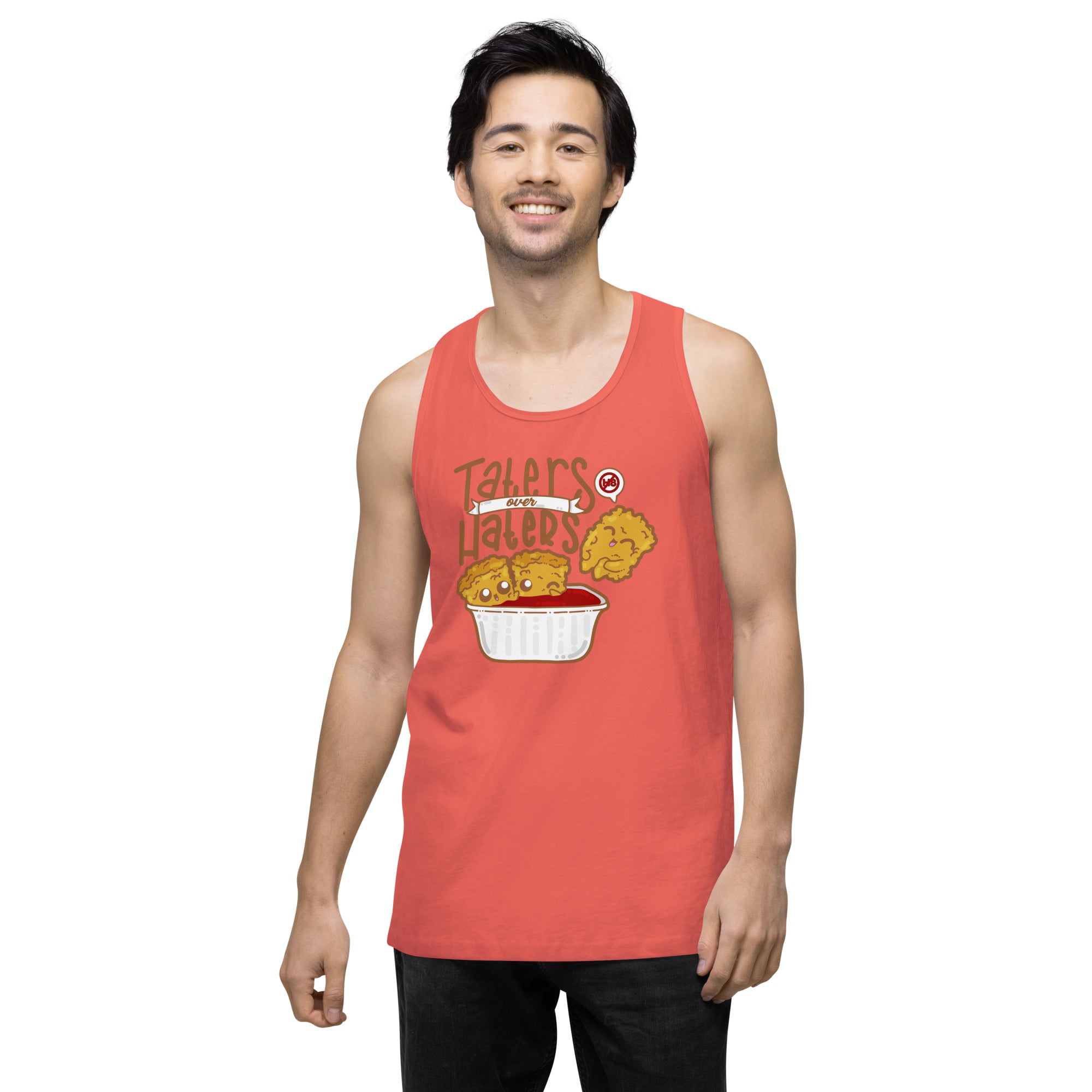 TATERS OVER HATERS - Premium Tank Top - ChubbleGumLLC