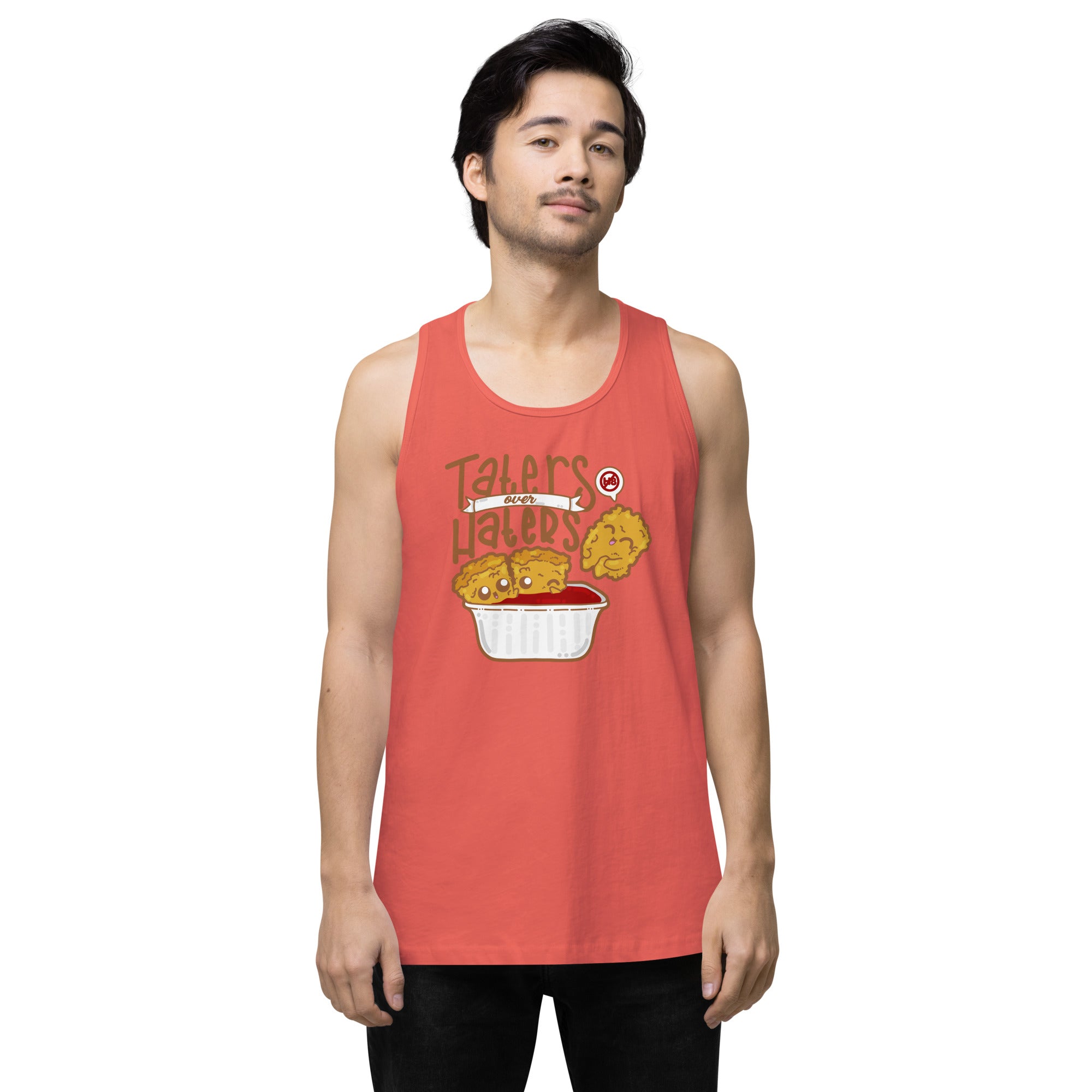 TATERS OVER HATERS - Premium Tank Top - ChubbleGumLLC