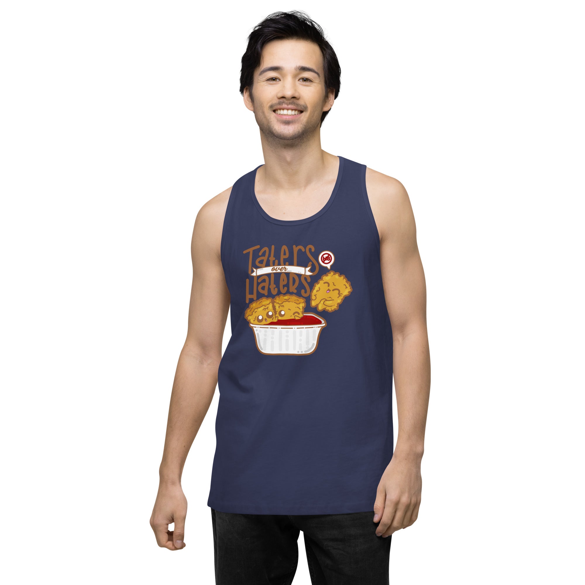 TATERS OVER HATERS - Premium Tank Top - ChubbleGumLLC