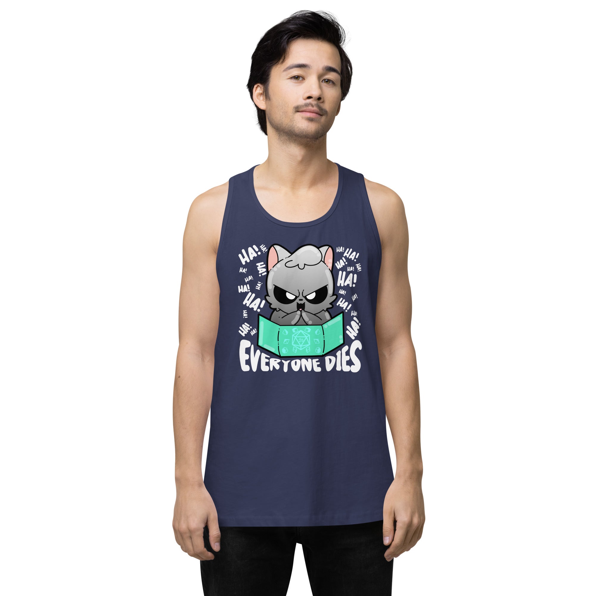 EVERYONE DIES - Tank Top - ChubbleGumLLC