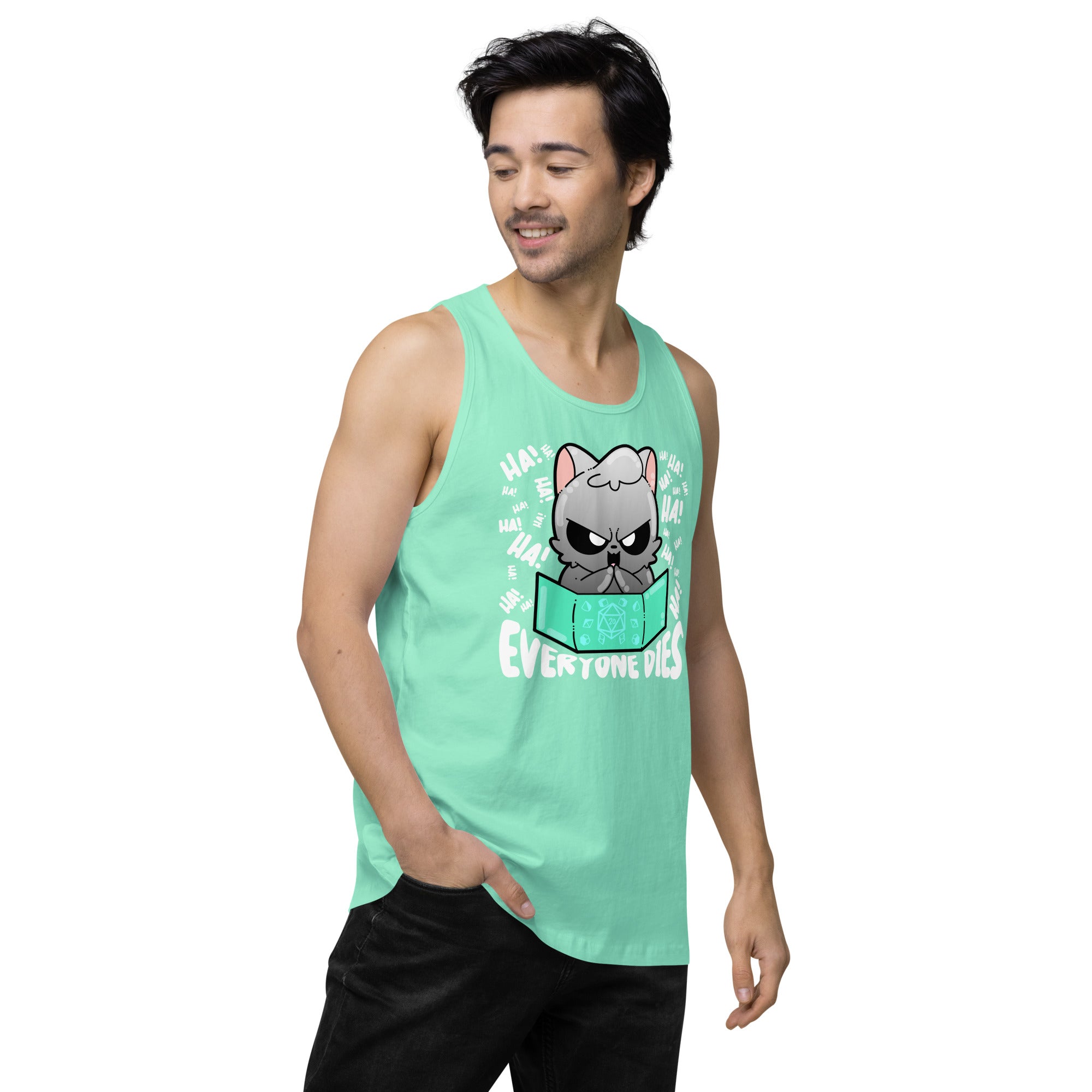 EVERYONE DIES - Tank Top - ChubbleGumLLC