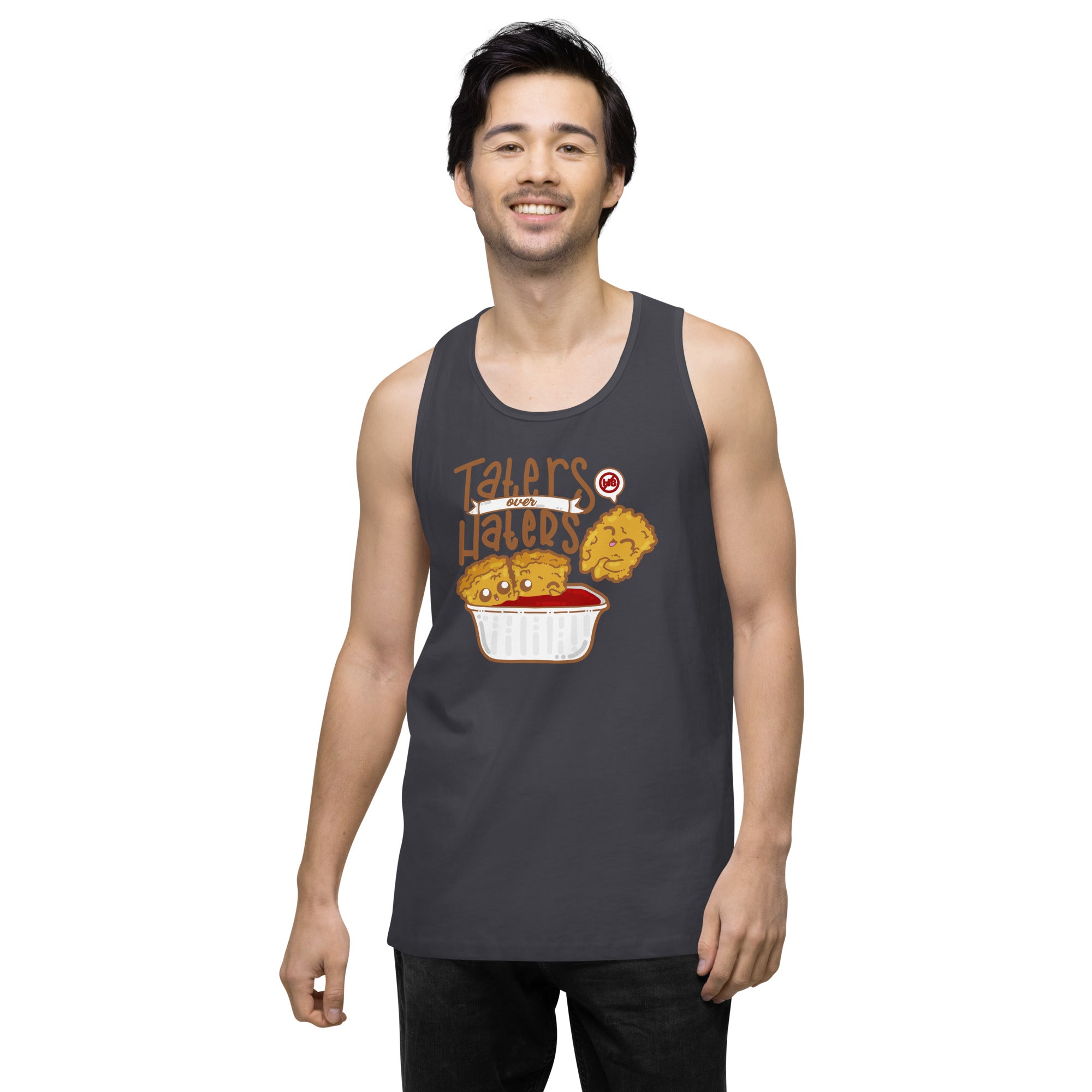 TATERS OVER HATERS - Premium Tank Top - ChubbleGumLLC