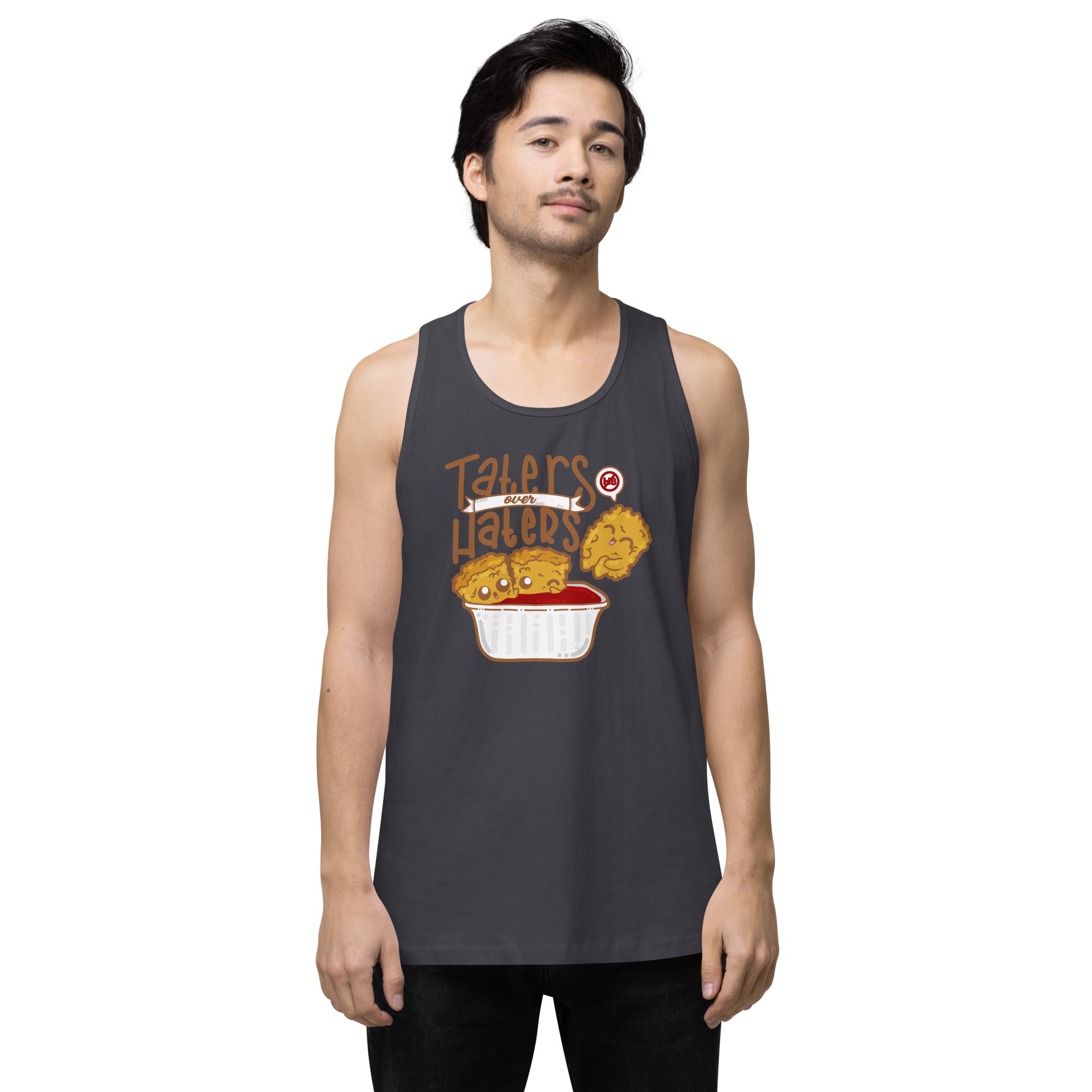 TATERS OVER HATERS - Premium Tank Top - ChubbleGumLLC