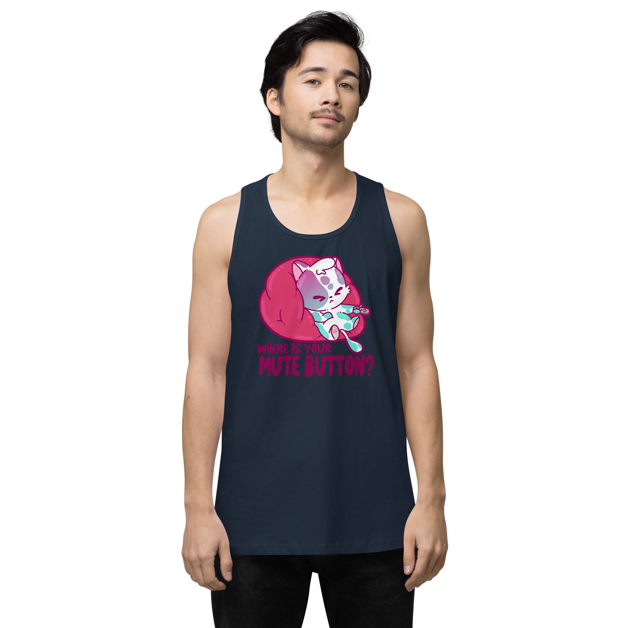 MUTE BUTTON - Premium Tank Top