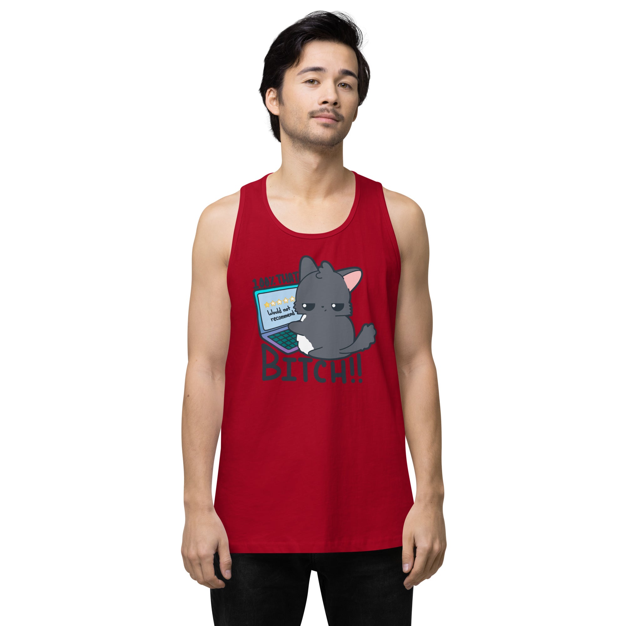 100 % THAT BITCH - Premium Tank Top - ChubbleGumLLC