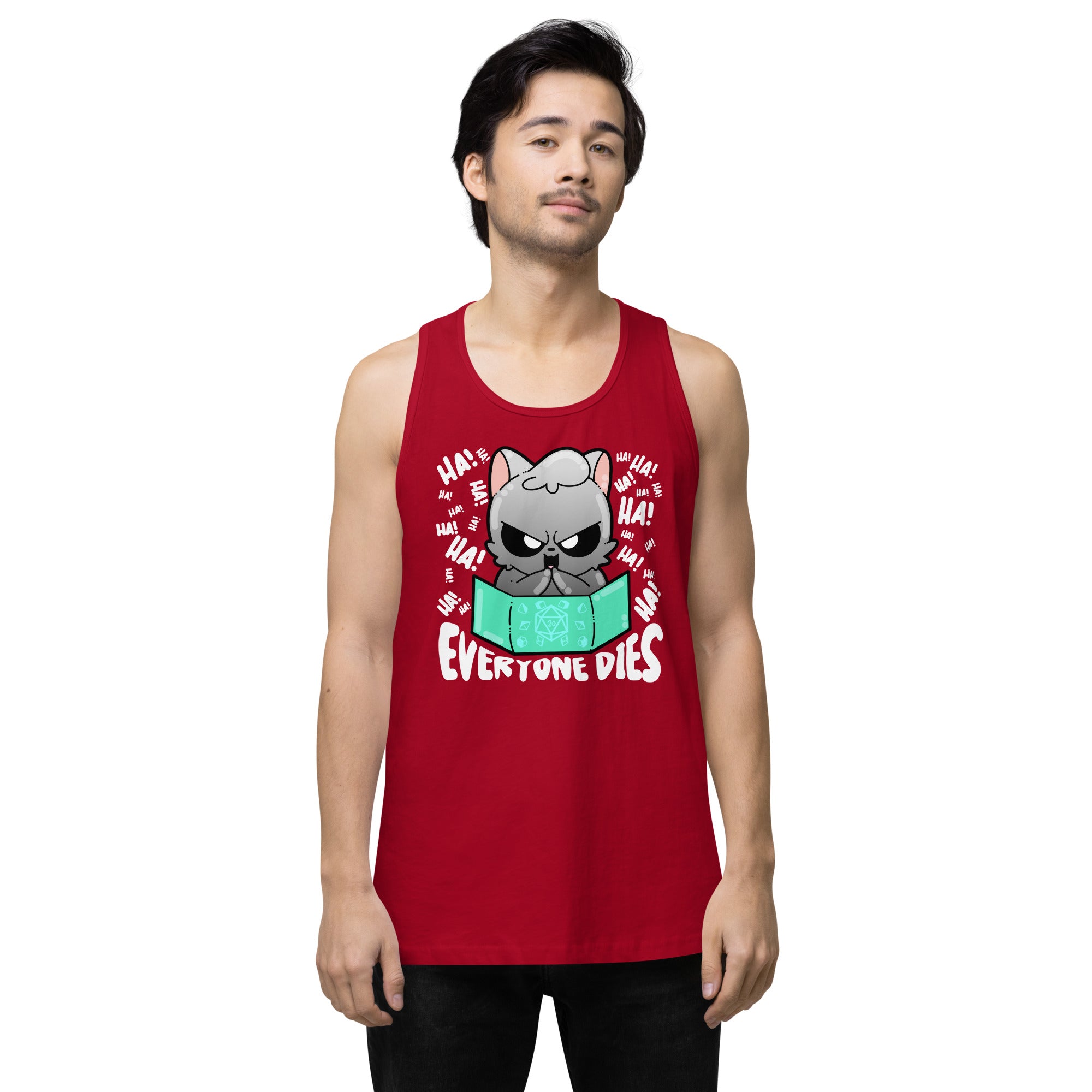 EVERYONE DIES - Tank Top - ChubbleGumLLC