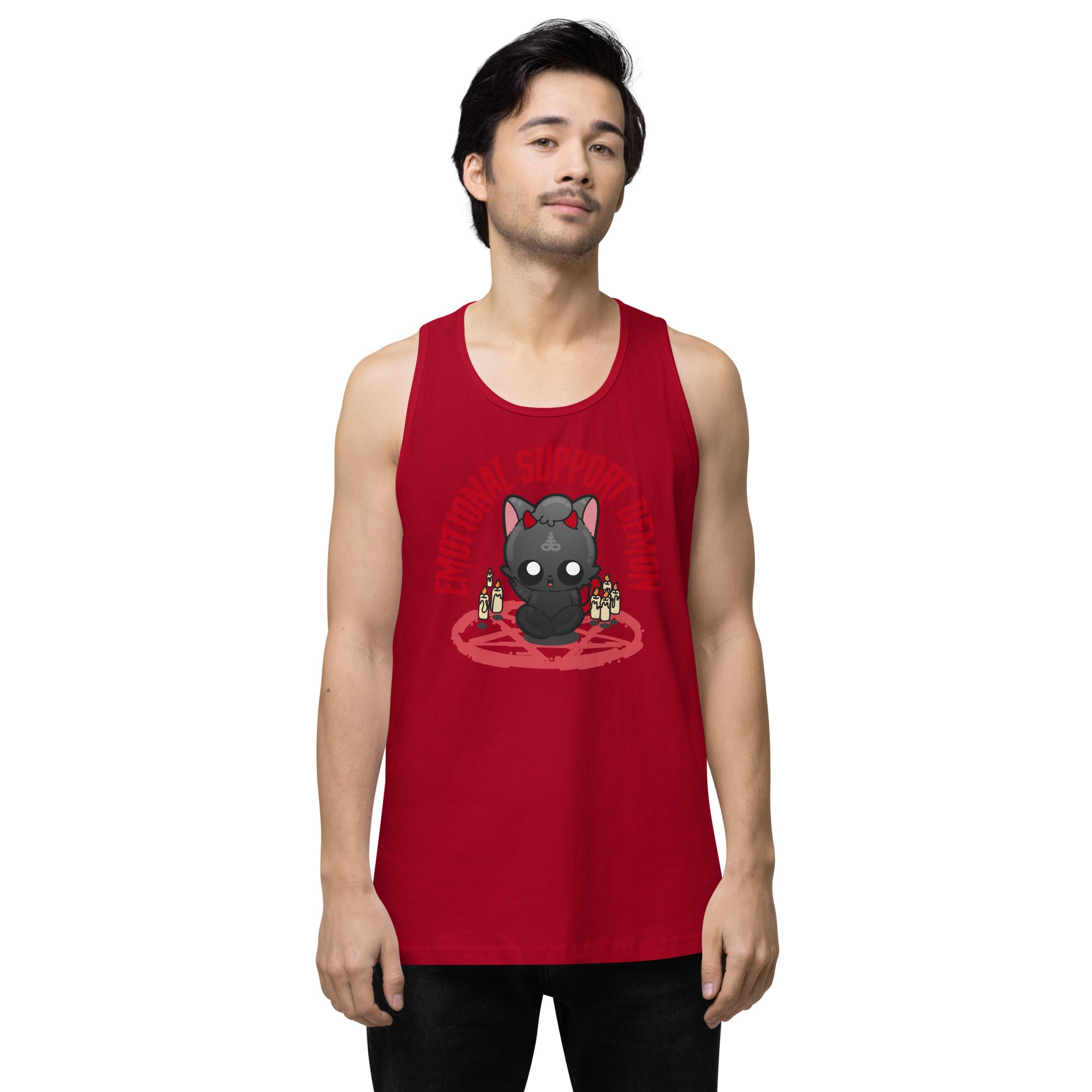EMOTIONAL SUPPORT DEMON - Premium Tank Top