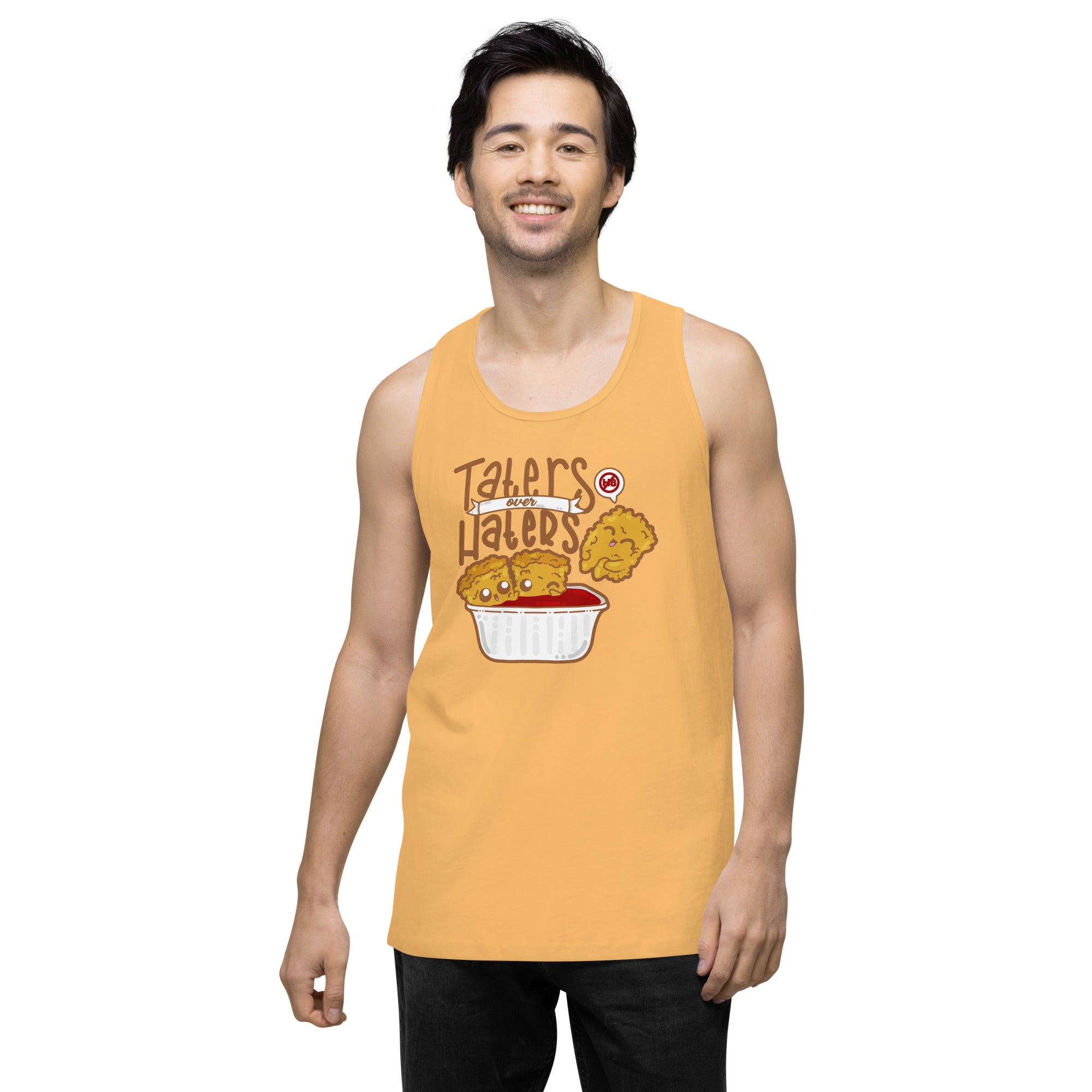 TATERS OVER HATERS - Premium Tank Top - ChubbleGumLLC