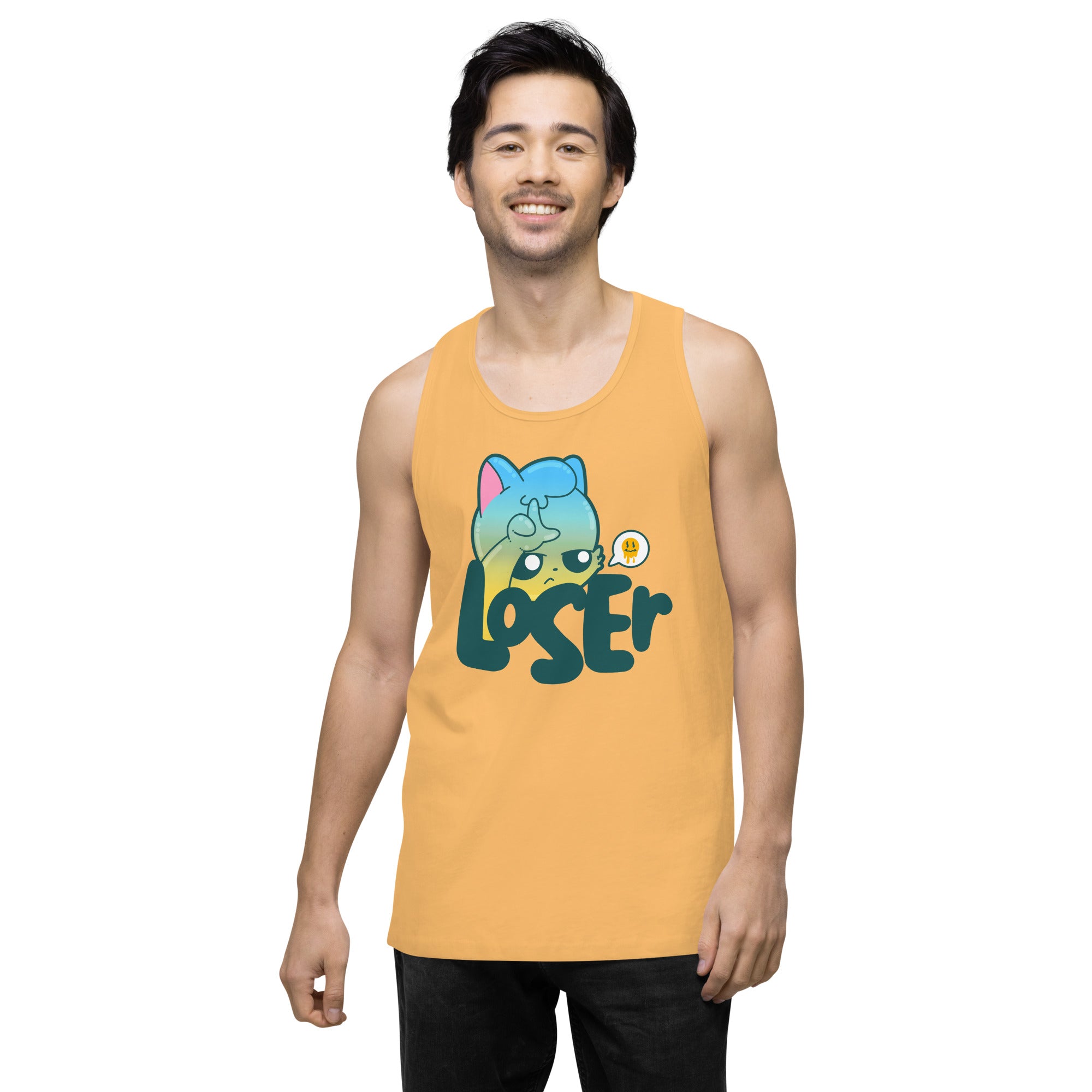 LOSER - Premium Tank Top - ChubbleGumLLC