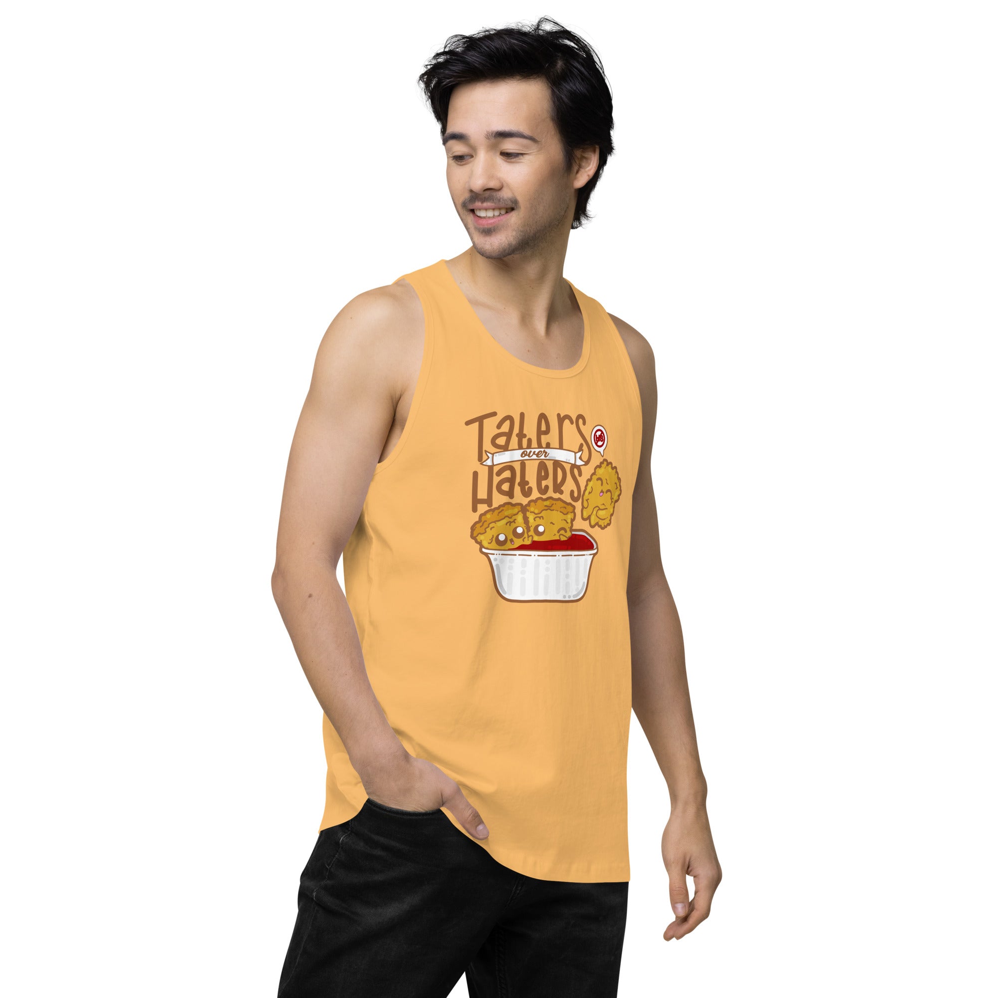 TATERS OVER HATERS - Premium Tank Top - ChubbleGumLLC