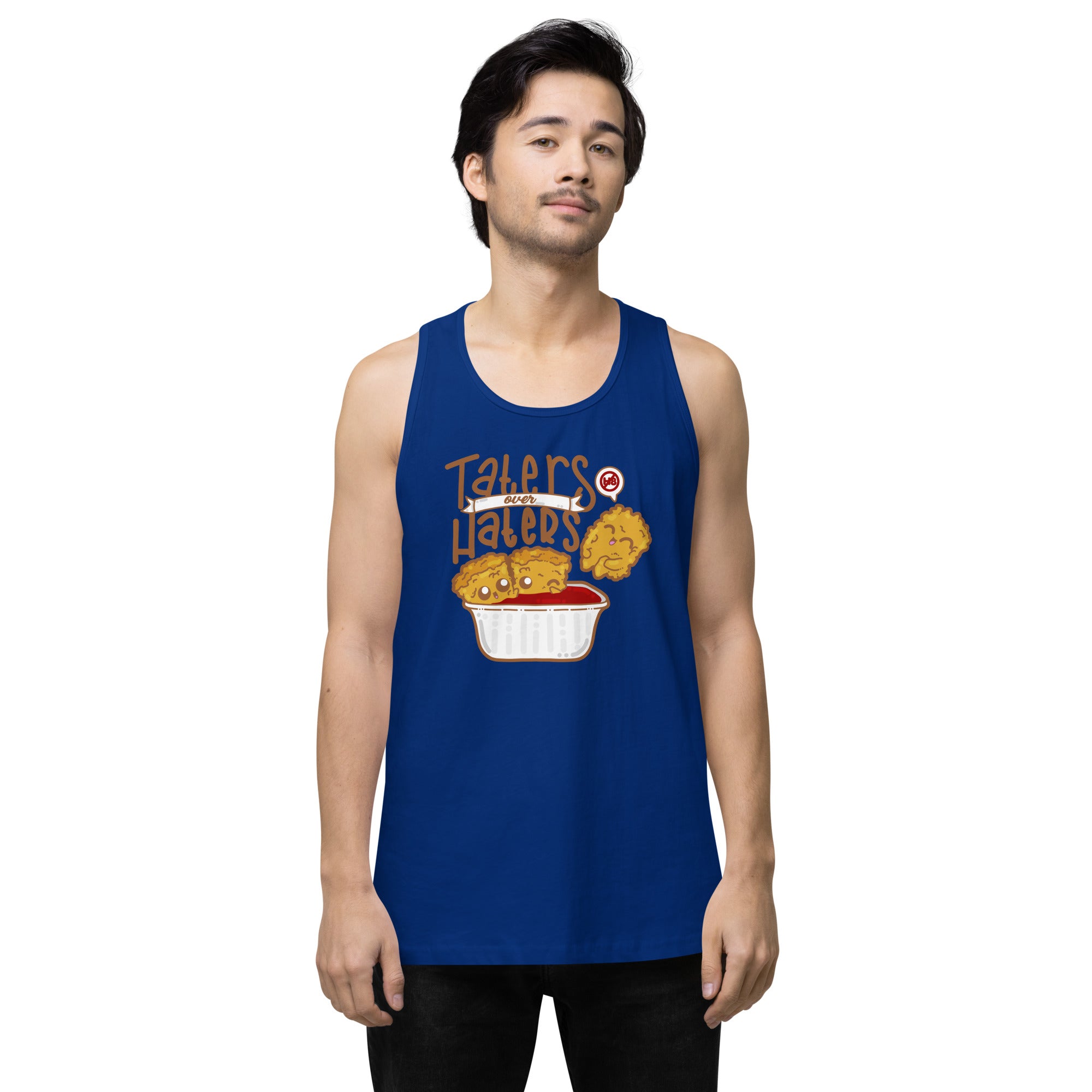 TATERS OVER HATERS - Premium Tank Top - ChubbleGumLLC