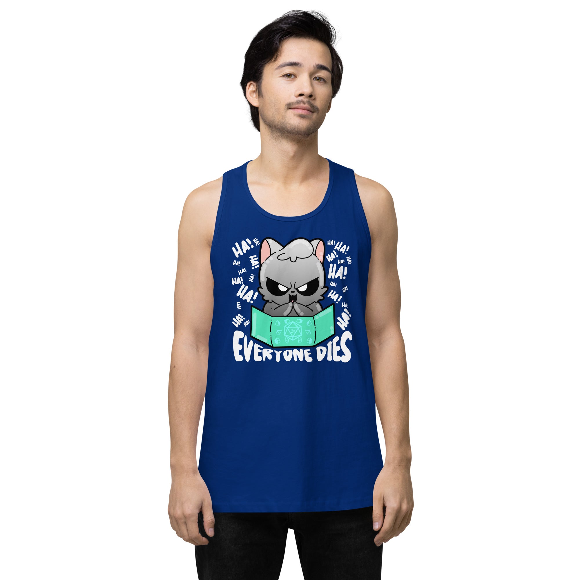 EVERYONE DIES - Tank Top - ChubbleGumLLC