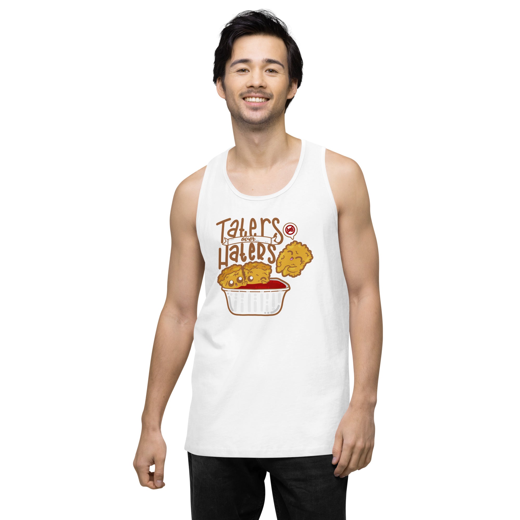 TATERS OVER HATERS - Premium Tank Top - ChubbleGumLLC