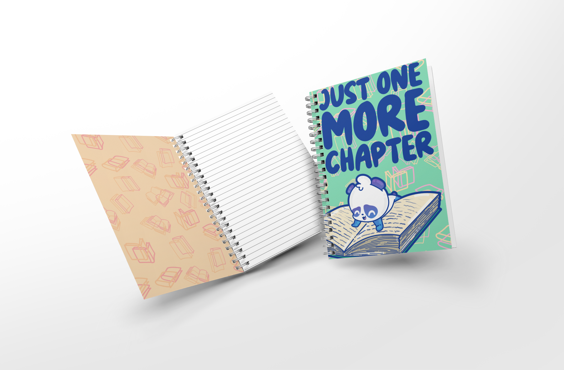 Soft Touch Mini Notebook - Just One More Chapter