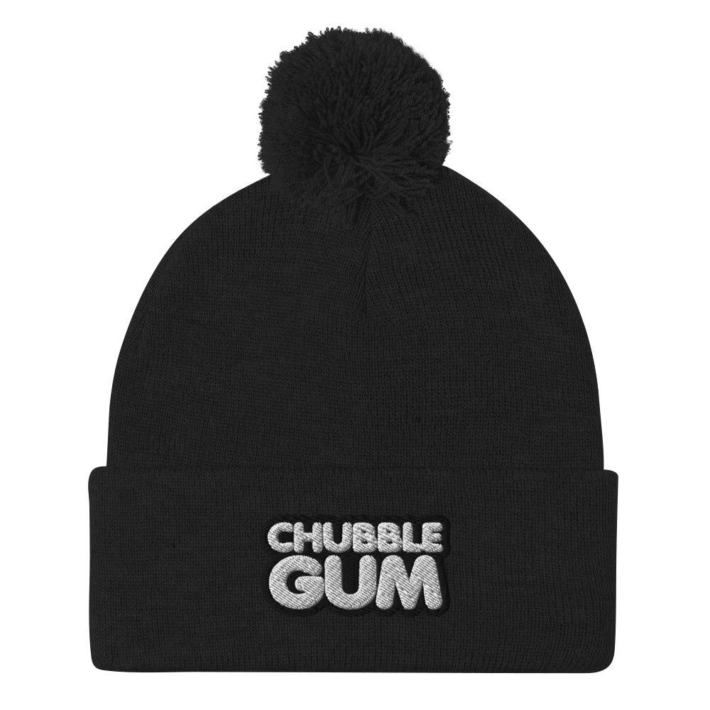 STACKED - Pom-Pom Beanie - ChubbleGumLLC