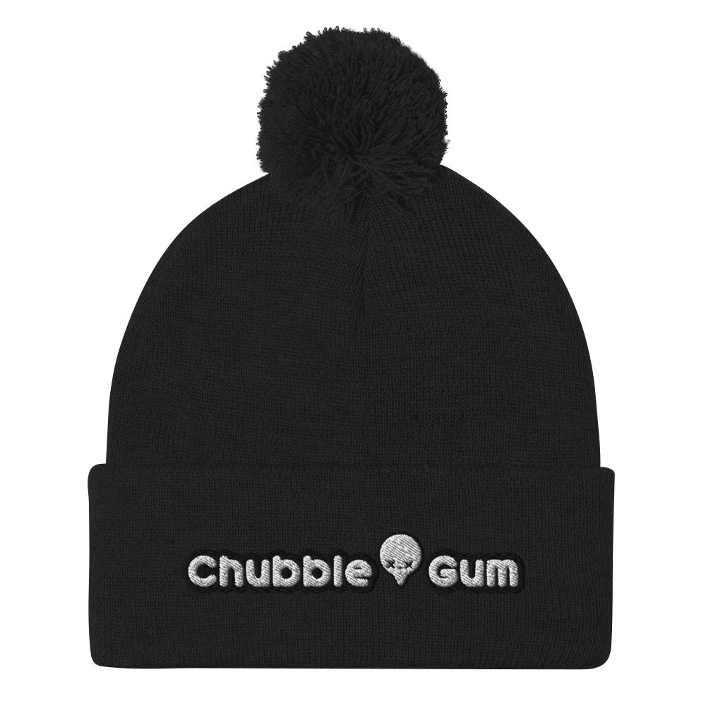 LINEAR - Pom-Pom Beanie - ChubbleGumLLC