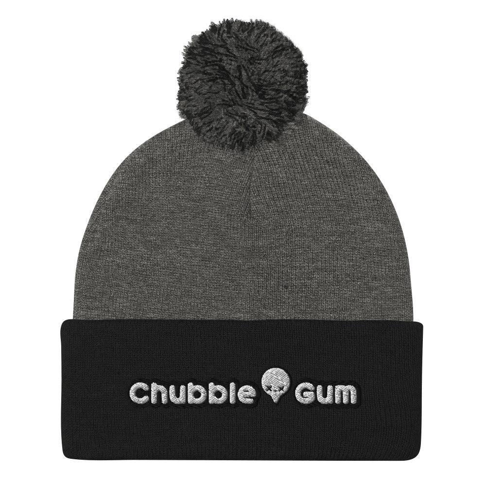 LINEAR - Pom-Pom Beanie - ChubbleGumLLC