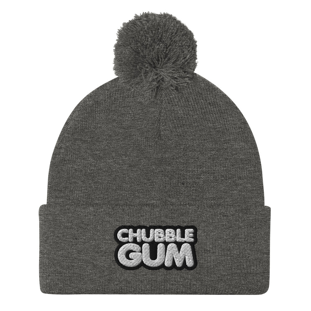 STACKED - Pom-Pom Beanie - ChubbleGumLLC