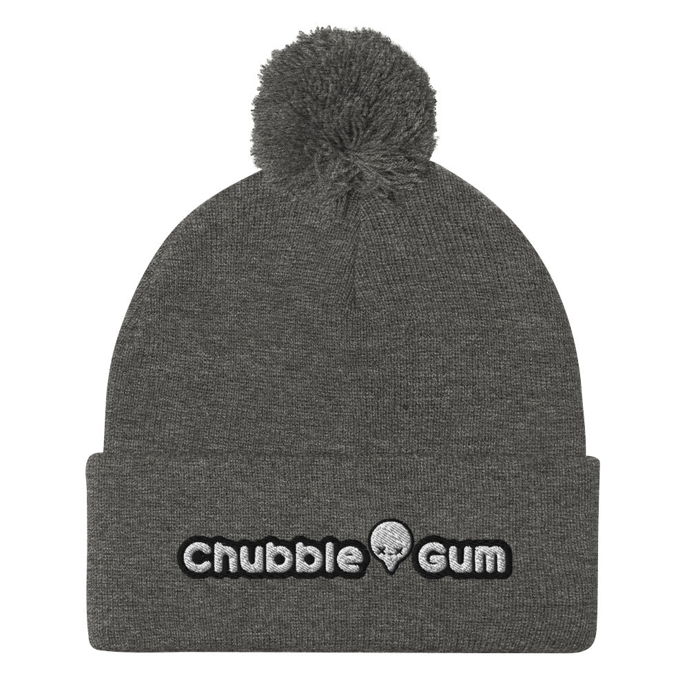 LINEAR - Pom-Pom Beanie - ChubbleGumLLC
