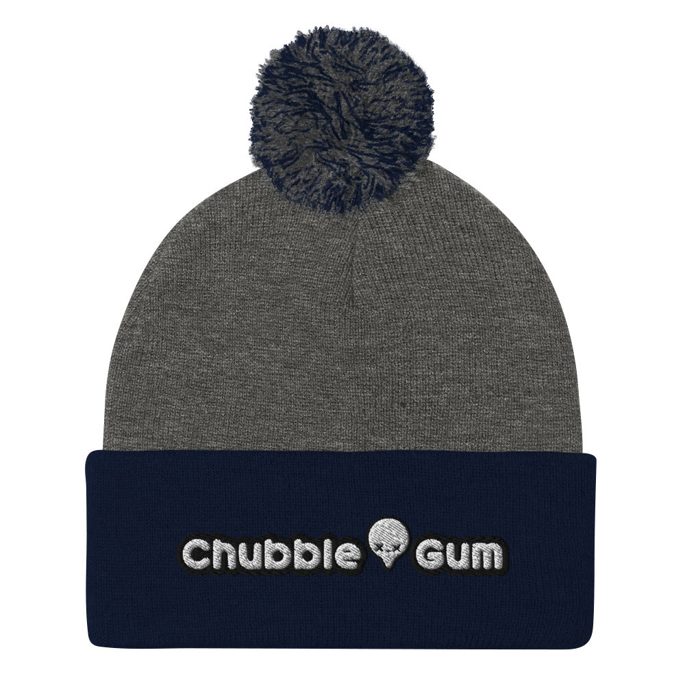 LINEAR - Pom-Pom Beanie - ChubbleGumLLC