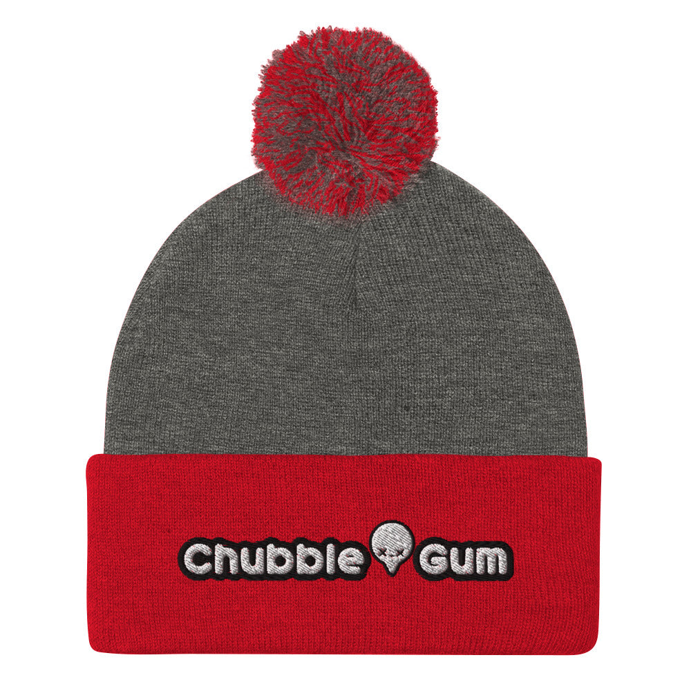 LINEAR - Pom-Pom Beanie - ChubbleGumLLC