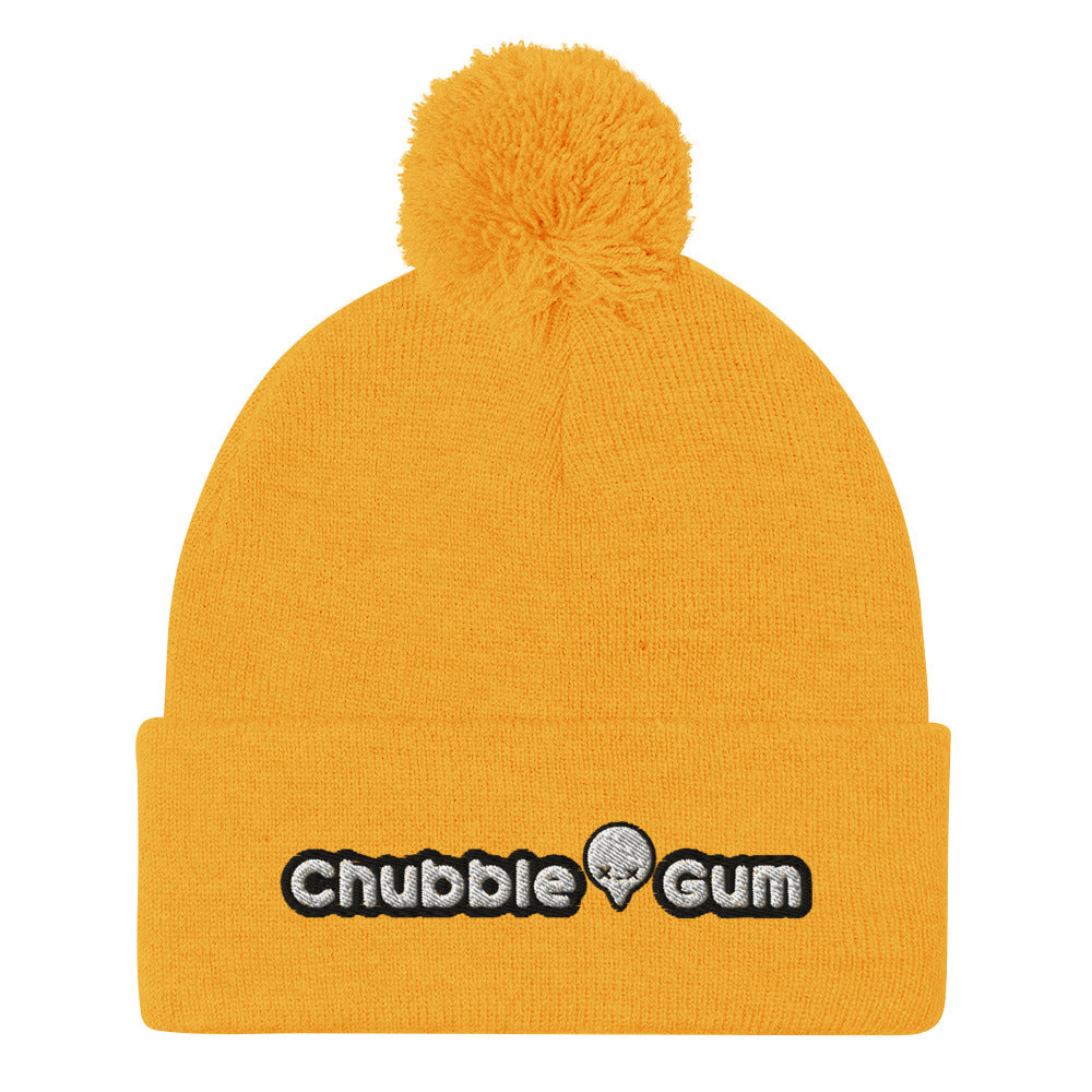 LINEAR - Pom-Pom Beanie - ChubbleGumLLC