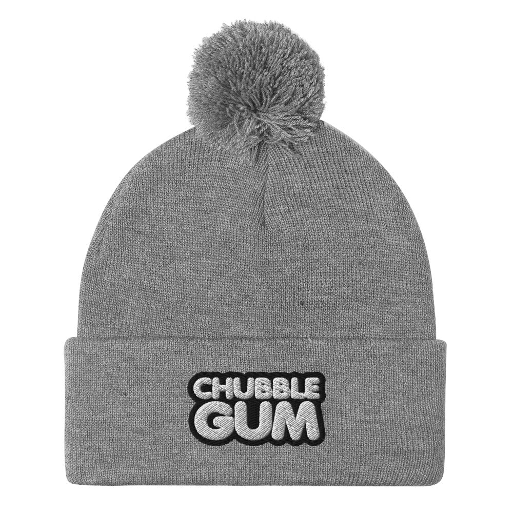 STACKED - Pom-Pom Beanie - ChubbleGumLLC