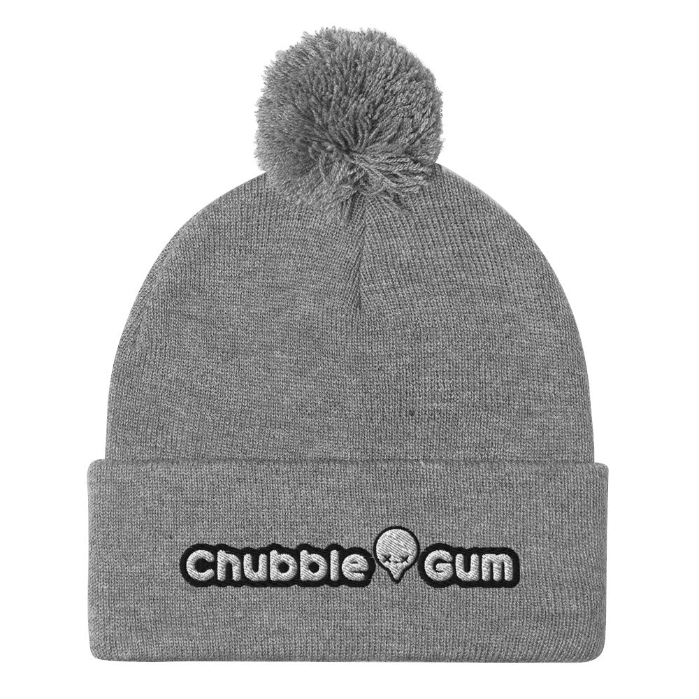 LINEAR - Pom-Pom Beanie - ChubbleGumLLC